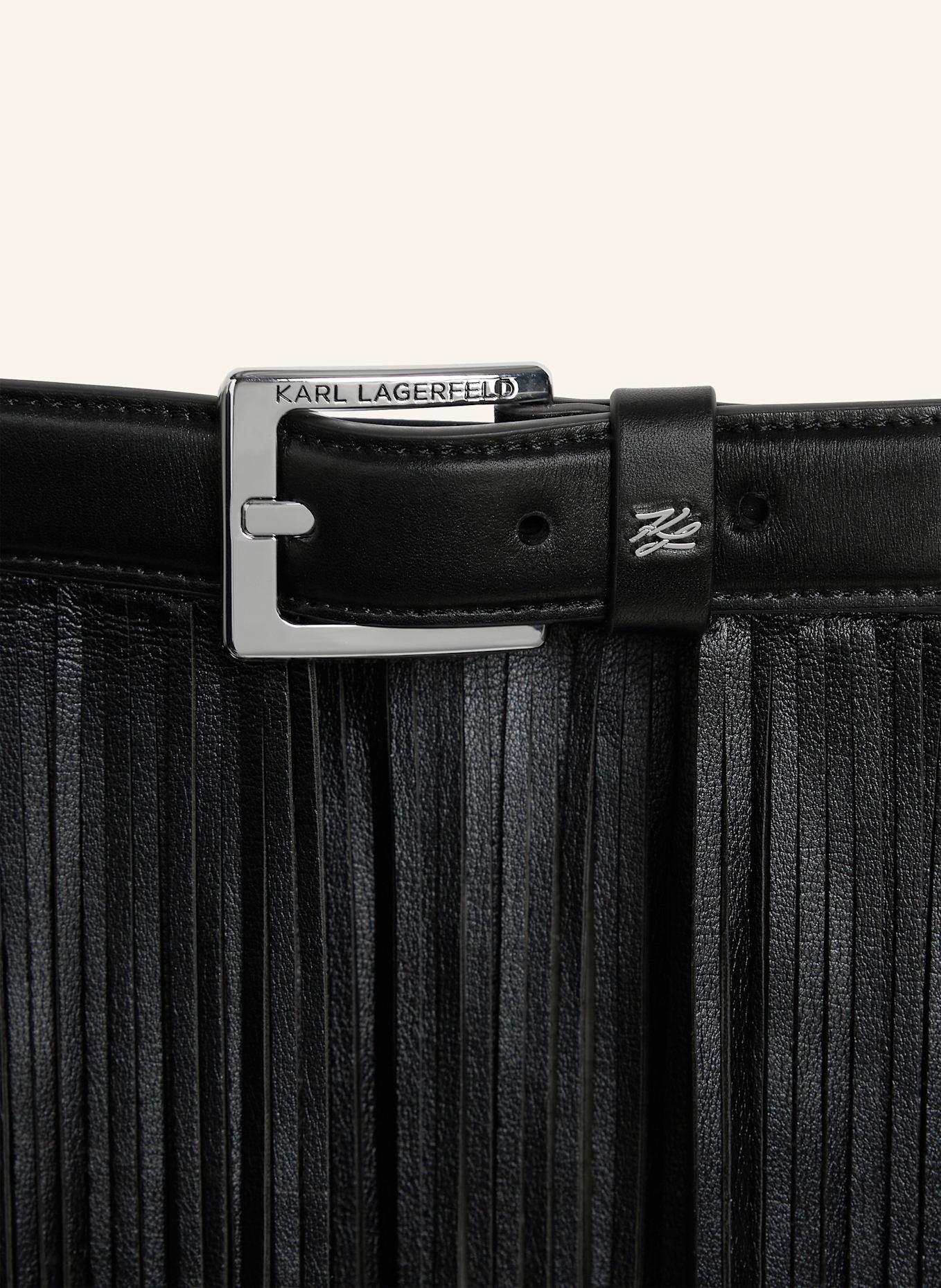 KARL LAGERFELD Gürtel: SCHWARZ