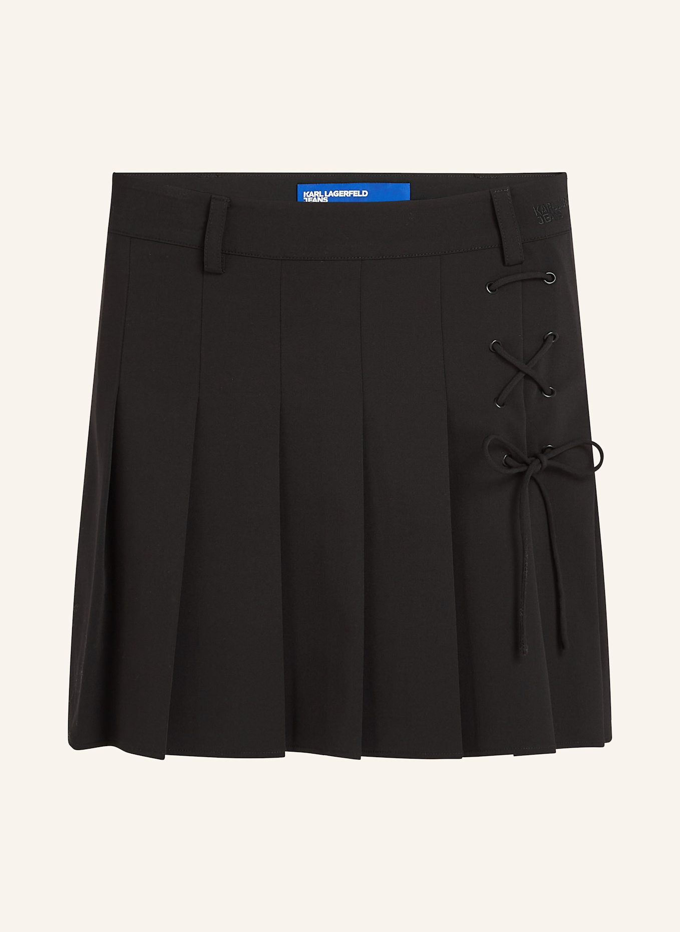 KARL LAGERFELD JEANS Rock: SCHWARZ