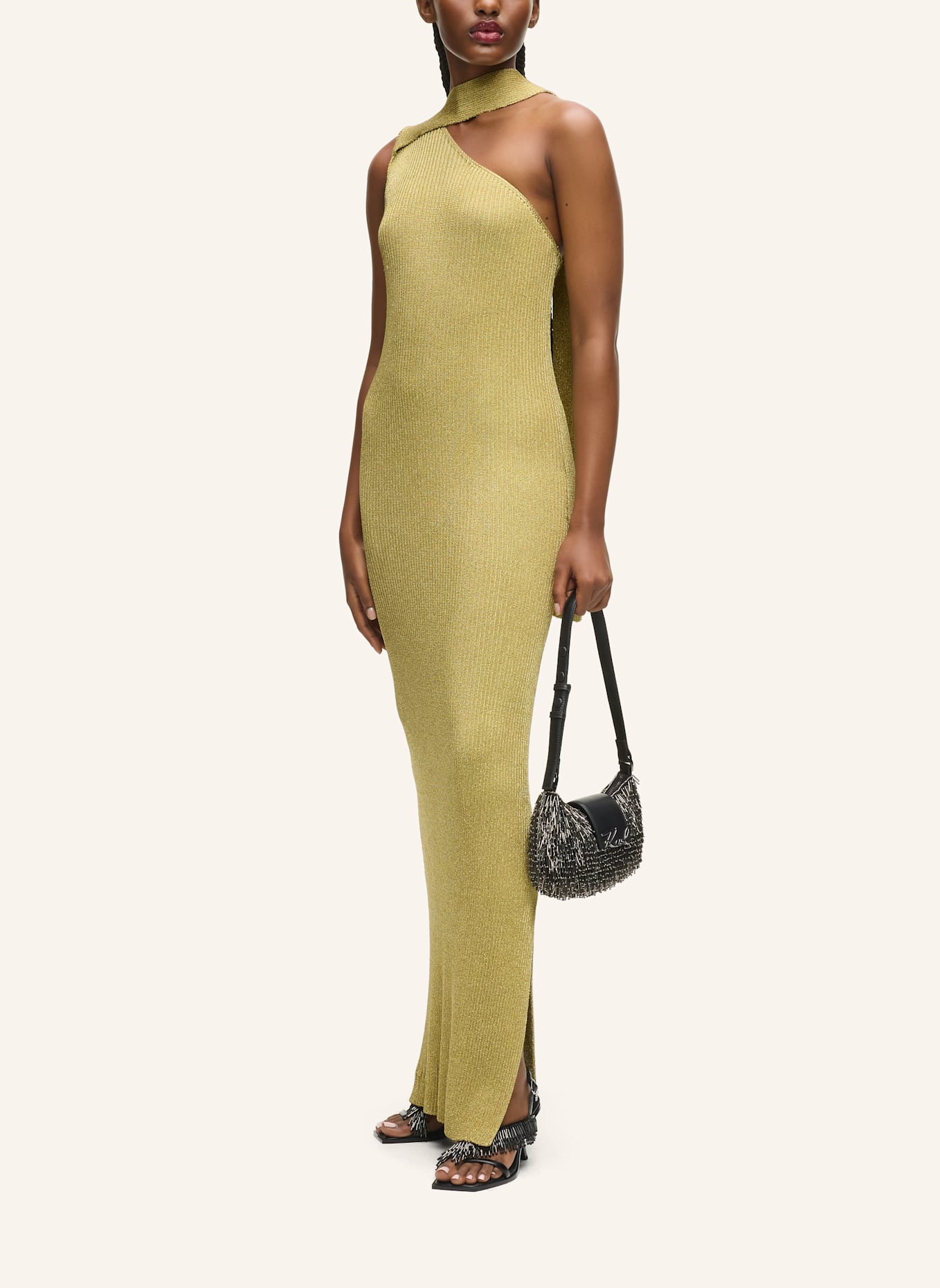 KARL LAGERFELD Kleid: GOLD