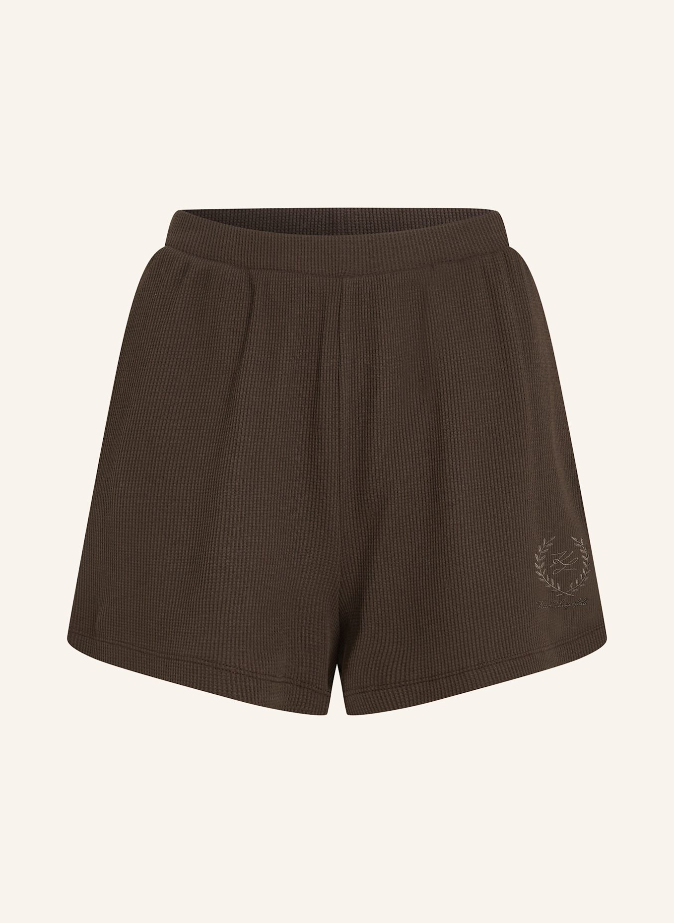 KARL LAGERFELD Hose: DUNKELBRAUN