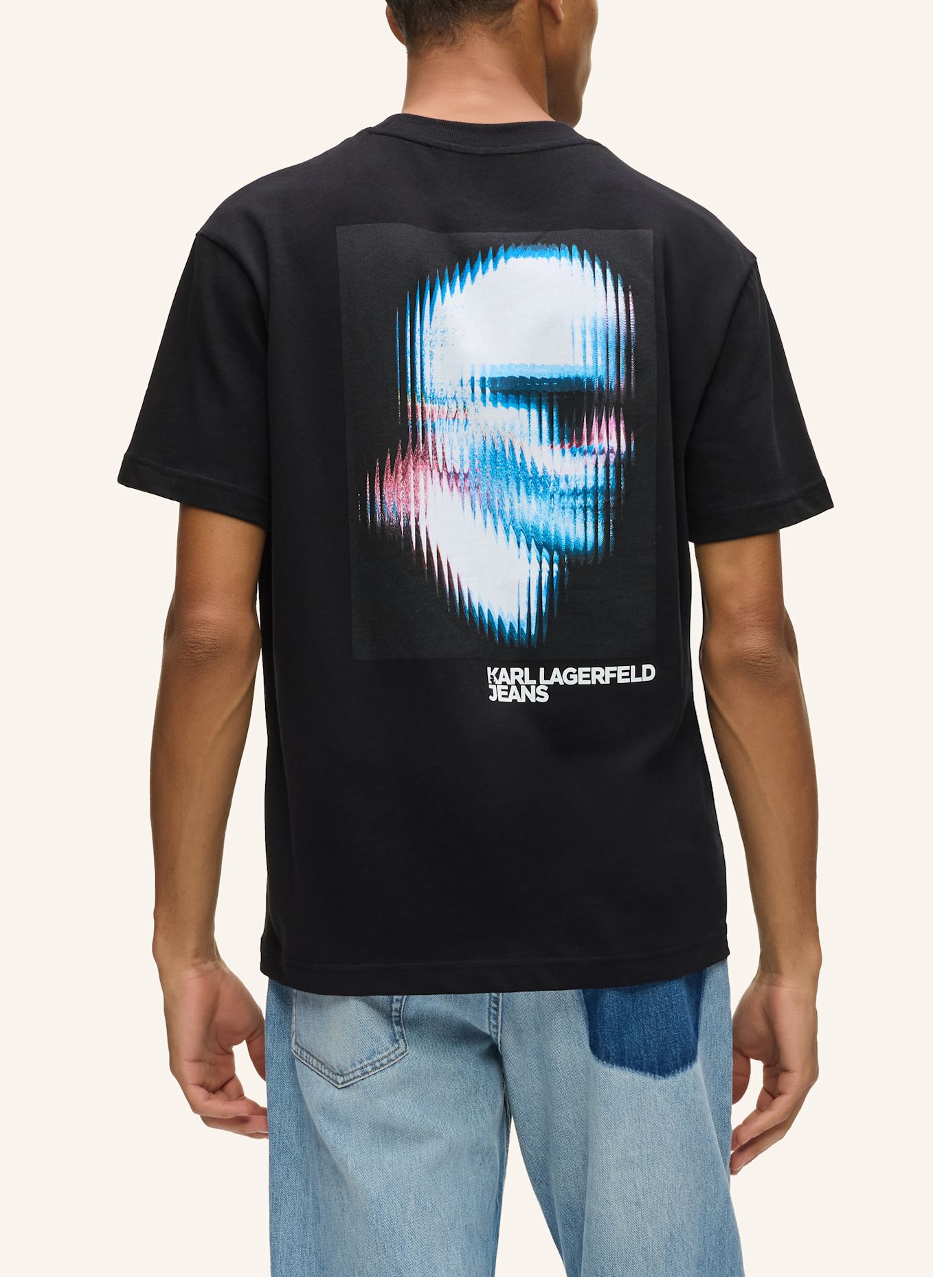 KARL LAGERFELD JEANS T-shirt: SCHWARZ