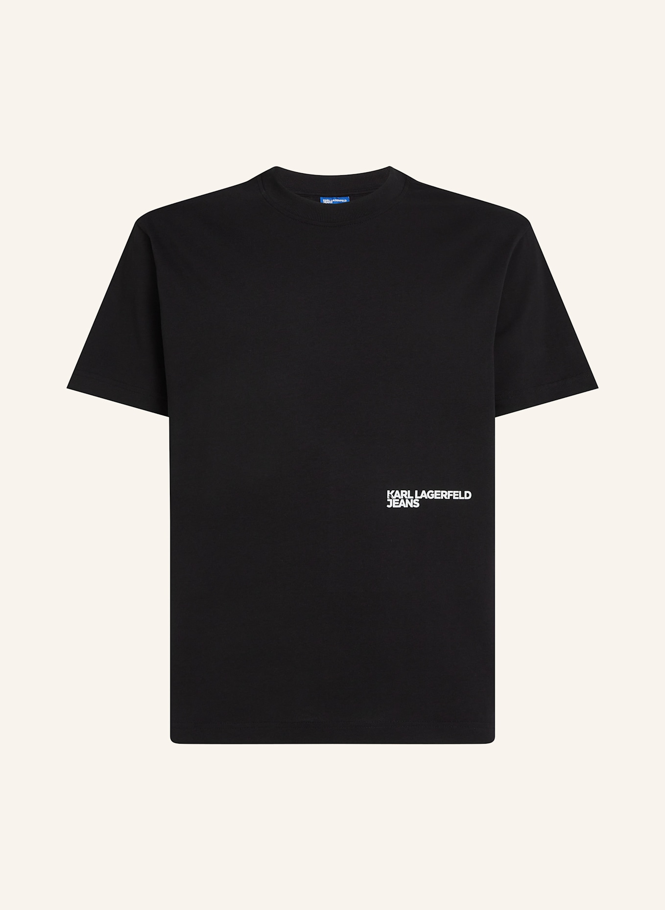 KARL LAGERFELD JEANS T-shirt: SCHWARZ