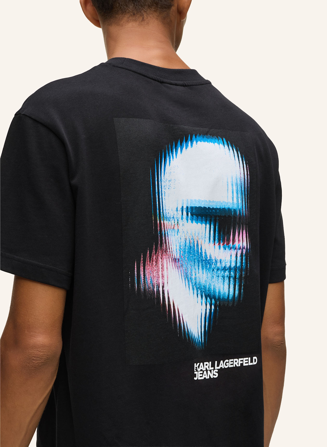 KARL LAGERFELD JEANS T-shirt: SCHWARZ