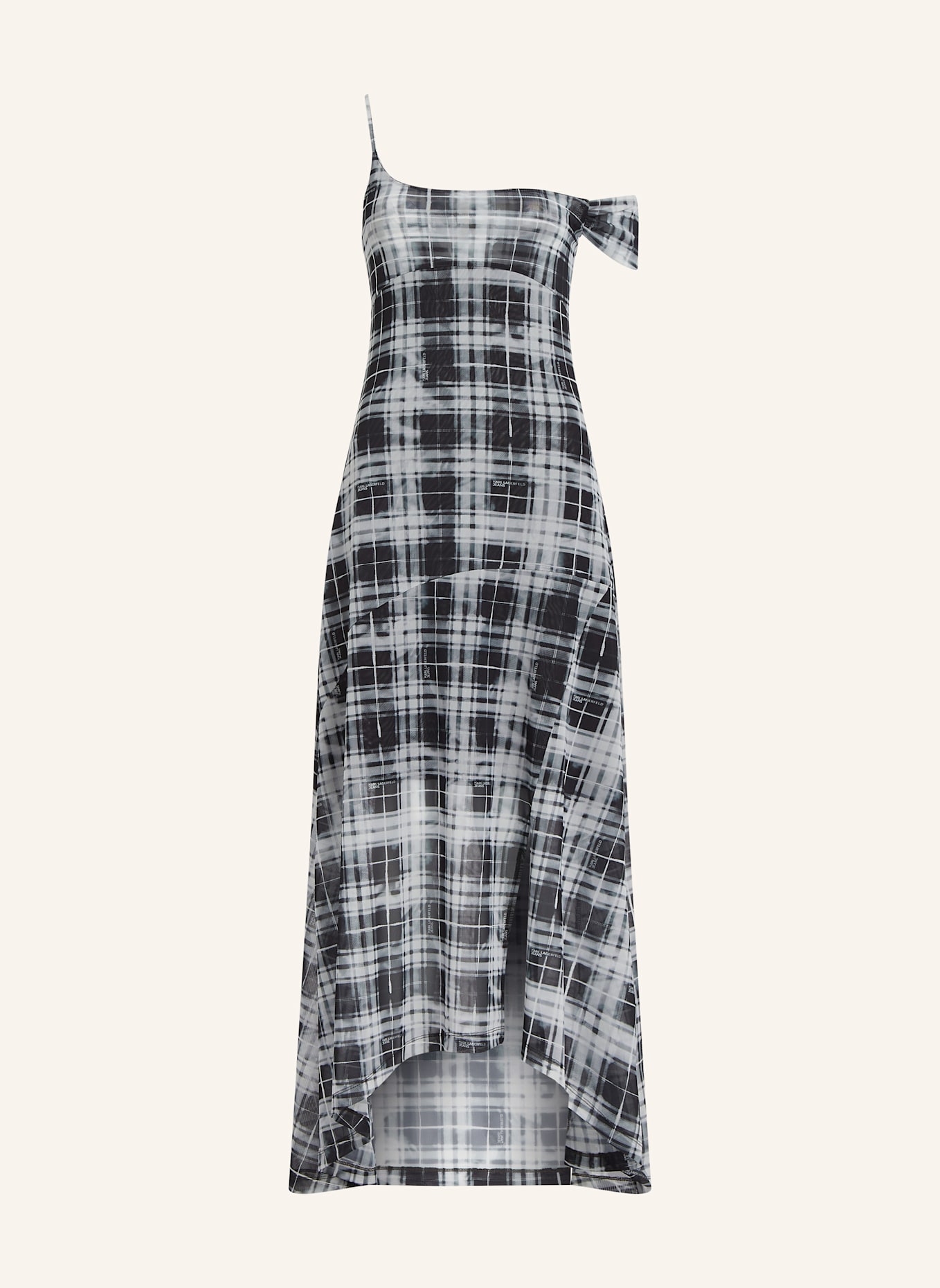 KARL LAGERFELD JEANS Kleid: SCHWARZ