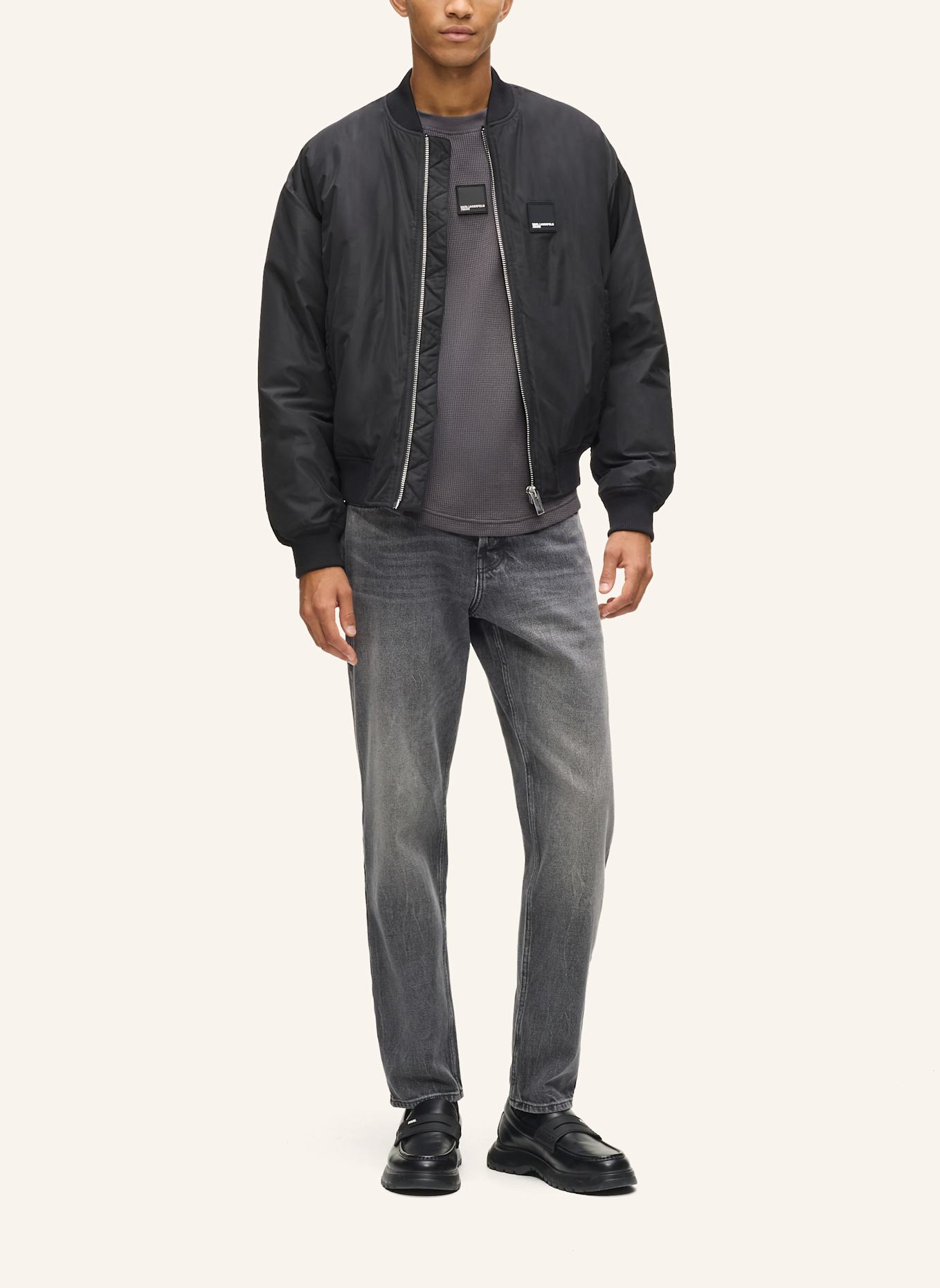 KARL LAGERFELD JEANS T-shirt: DUNKELGRAU