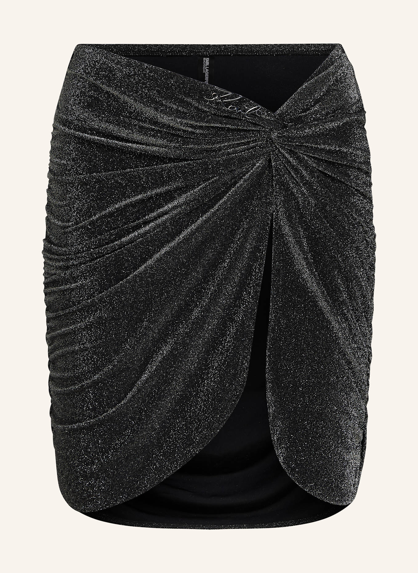 KARL LAGERFELD Pareo: SCHWARZ