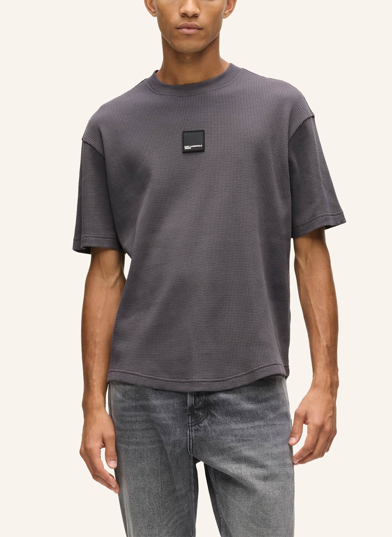 KARL LAGERFELD JEANS T-shirt: DUNKELGRAU