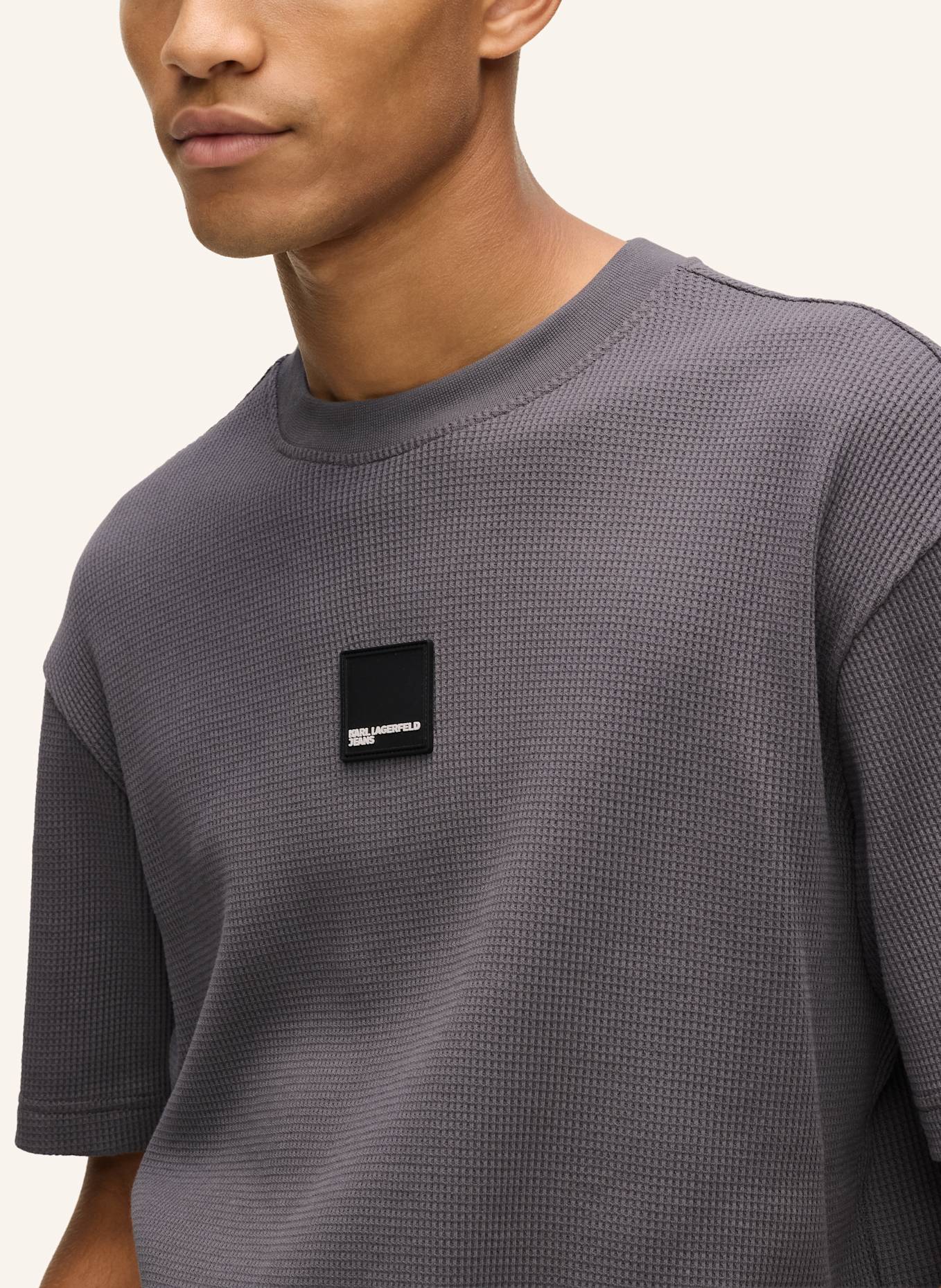 KARL LAGERFELD JEANS T-shirt: DUNKELGRAU