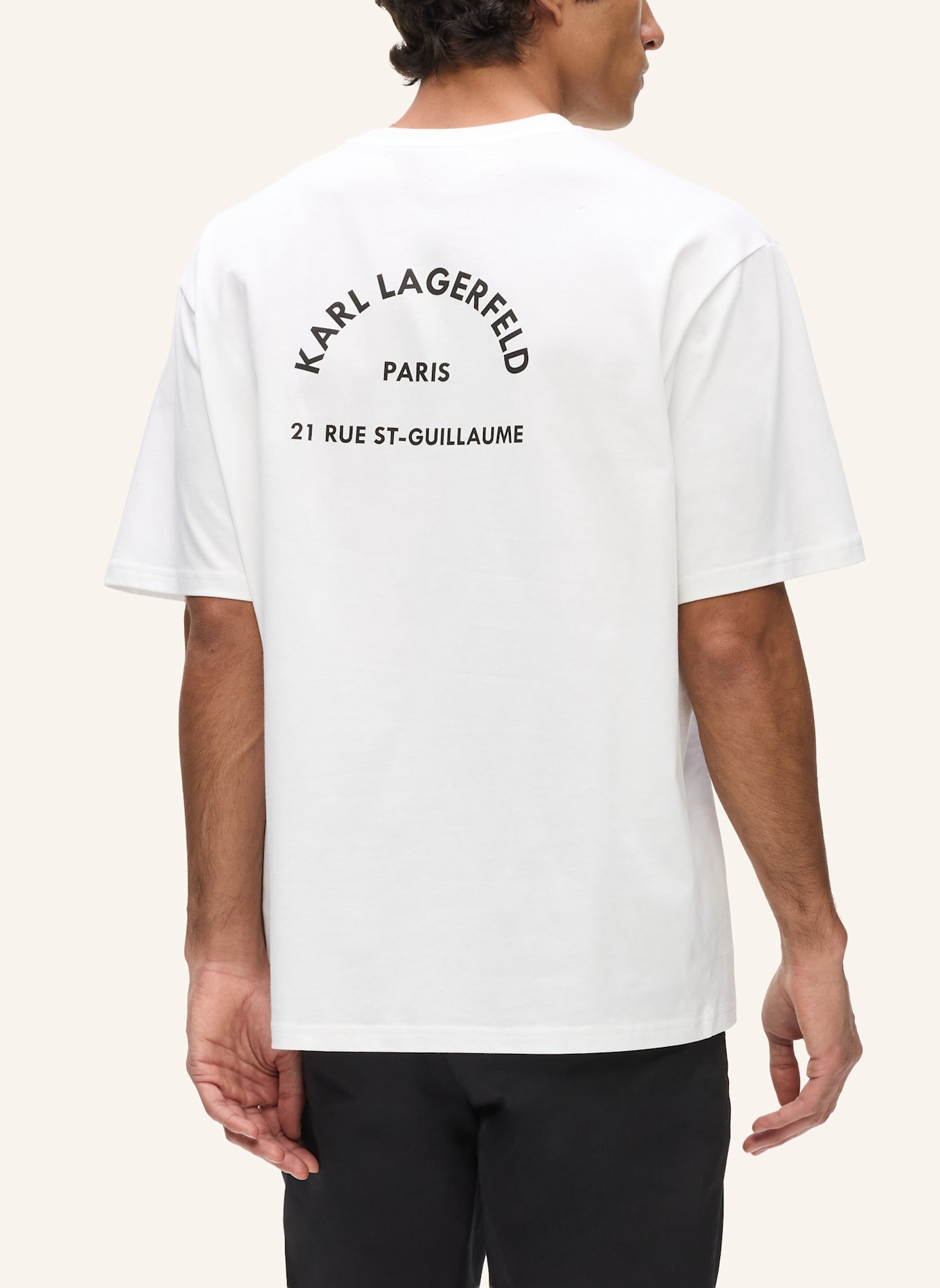 KARL LAGERFELD T-shirt: WEISS