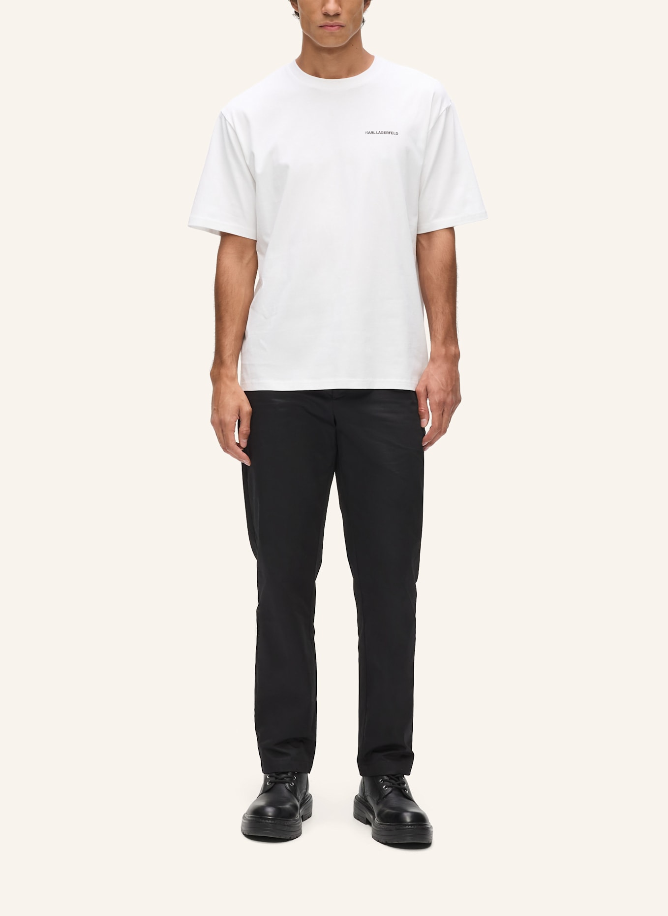 KARL LAGERFELD T-shirt: WEISS