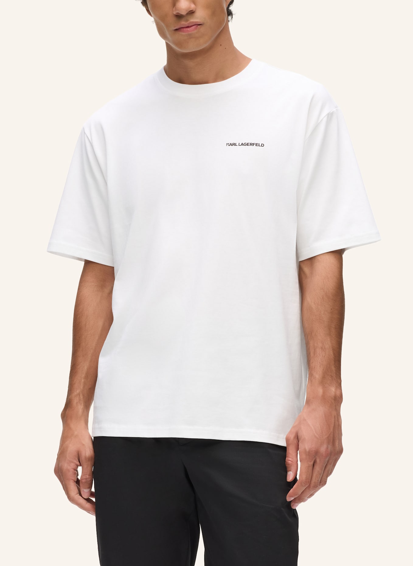 KARL LAGERFELD T-shirt: WEISS