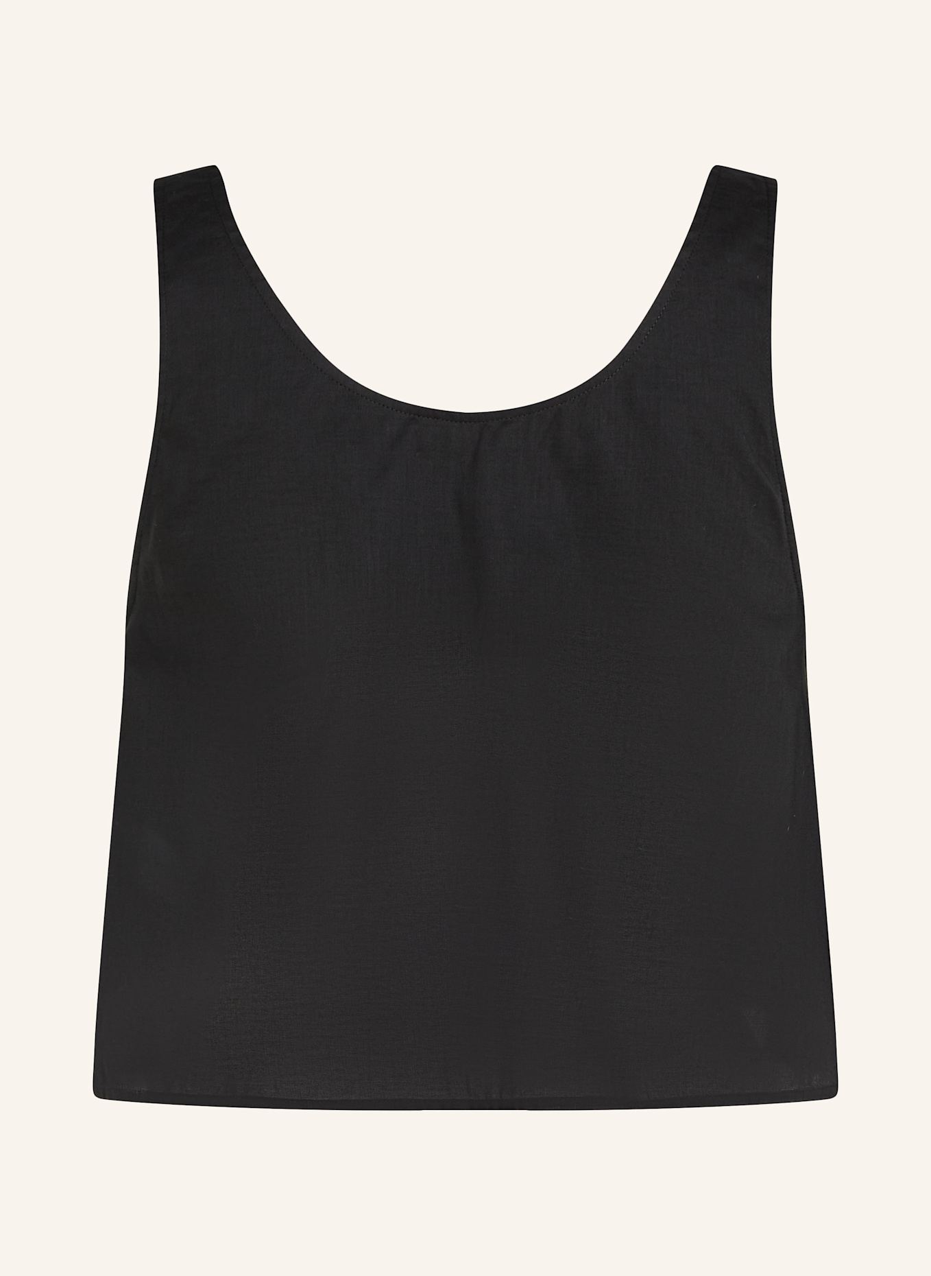 KARL LAGERFELD Top: SCHWARZ