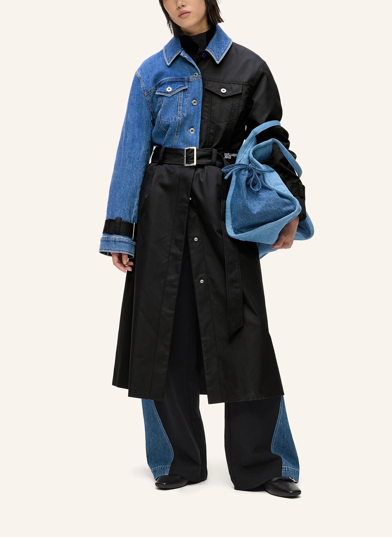 KARL LAGERFELD JEANS Jacke: BLAU/ SCHWARZ