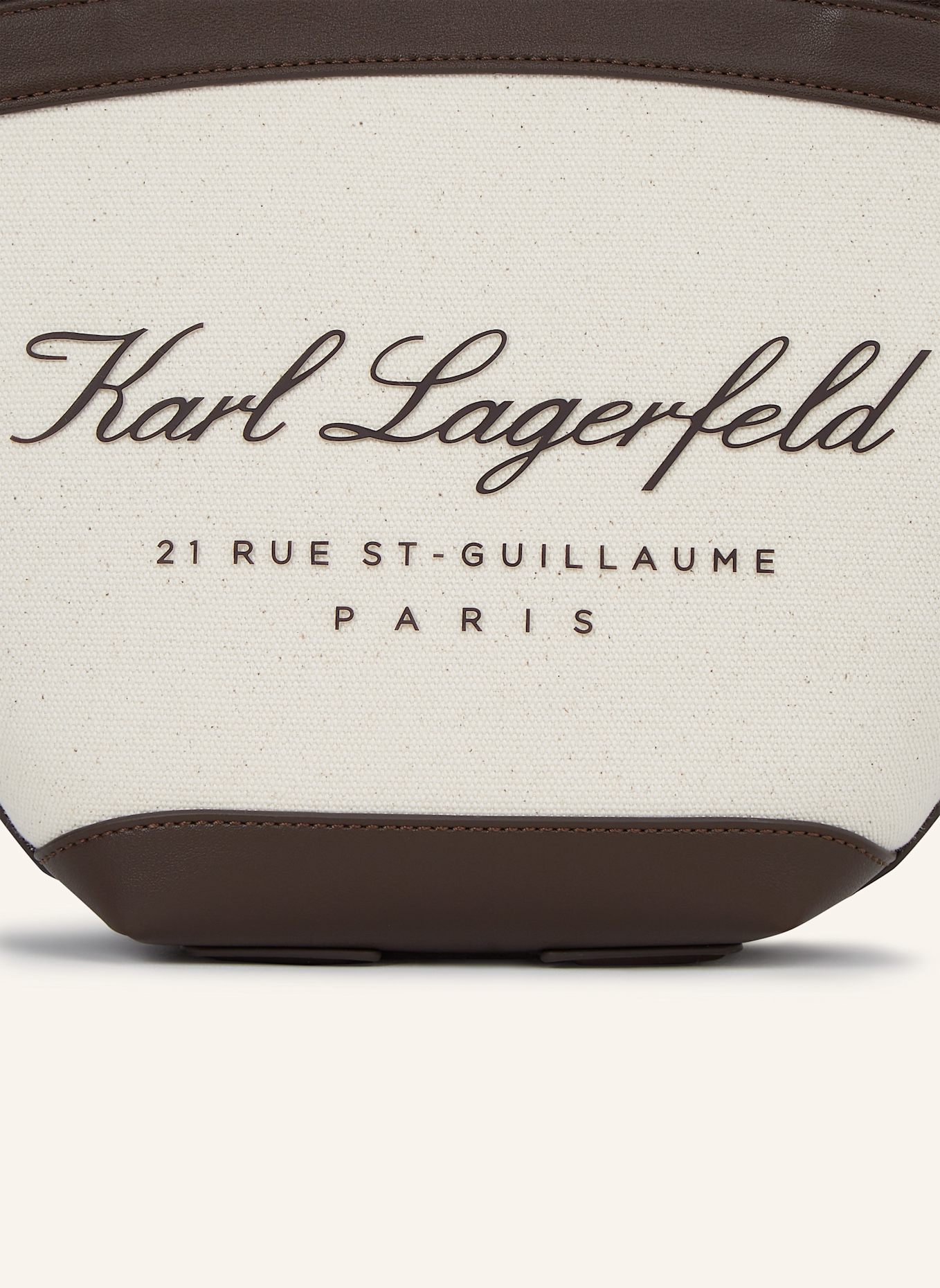 KARL LAGERFELD Strandtasche: BEIGE