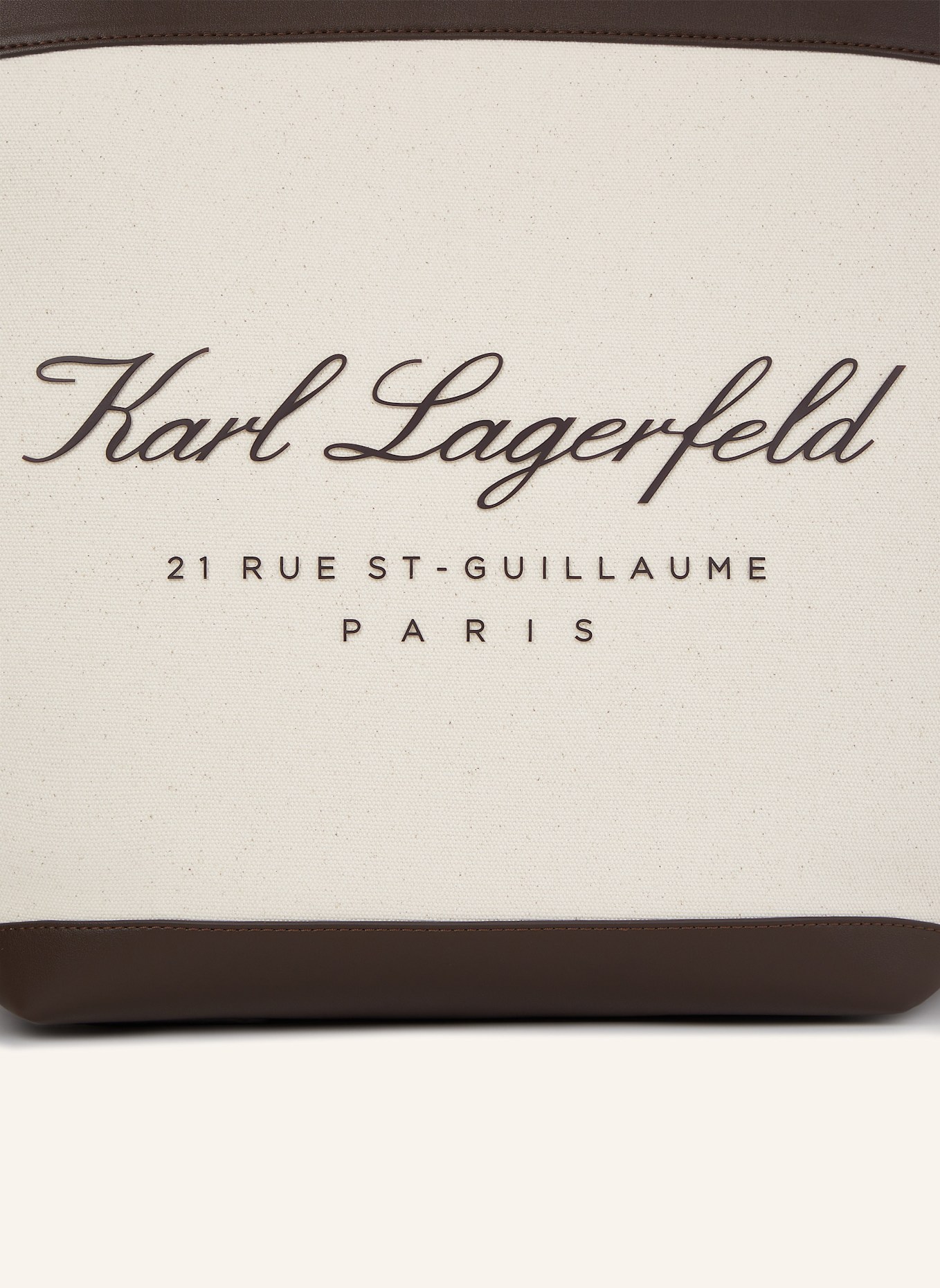 KARL LAGERFELD Strandtasche: BEIGE