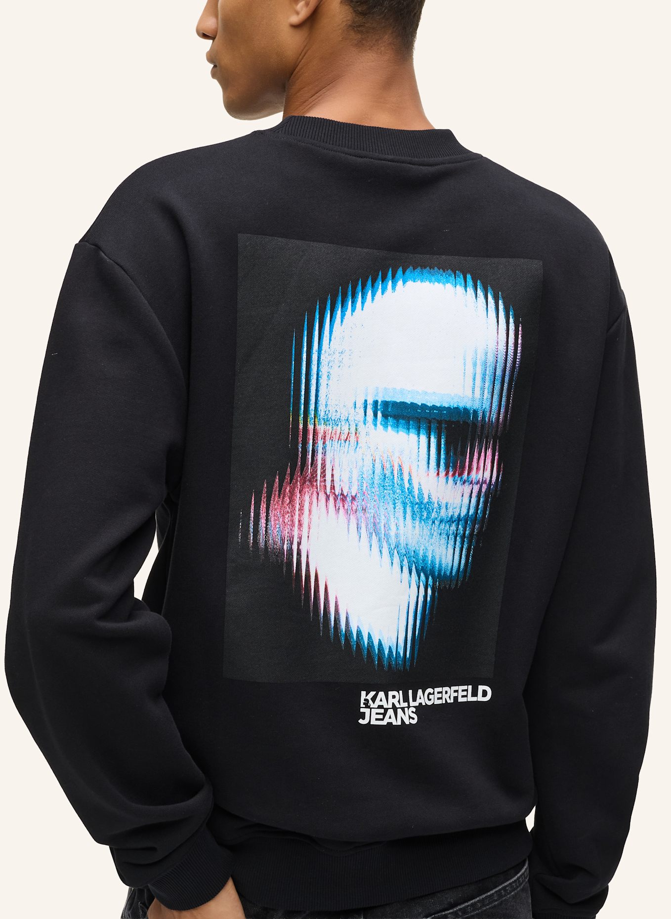 KARL LAGERFELD JEANS Sweatshirt: SCHWARZ