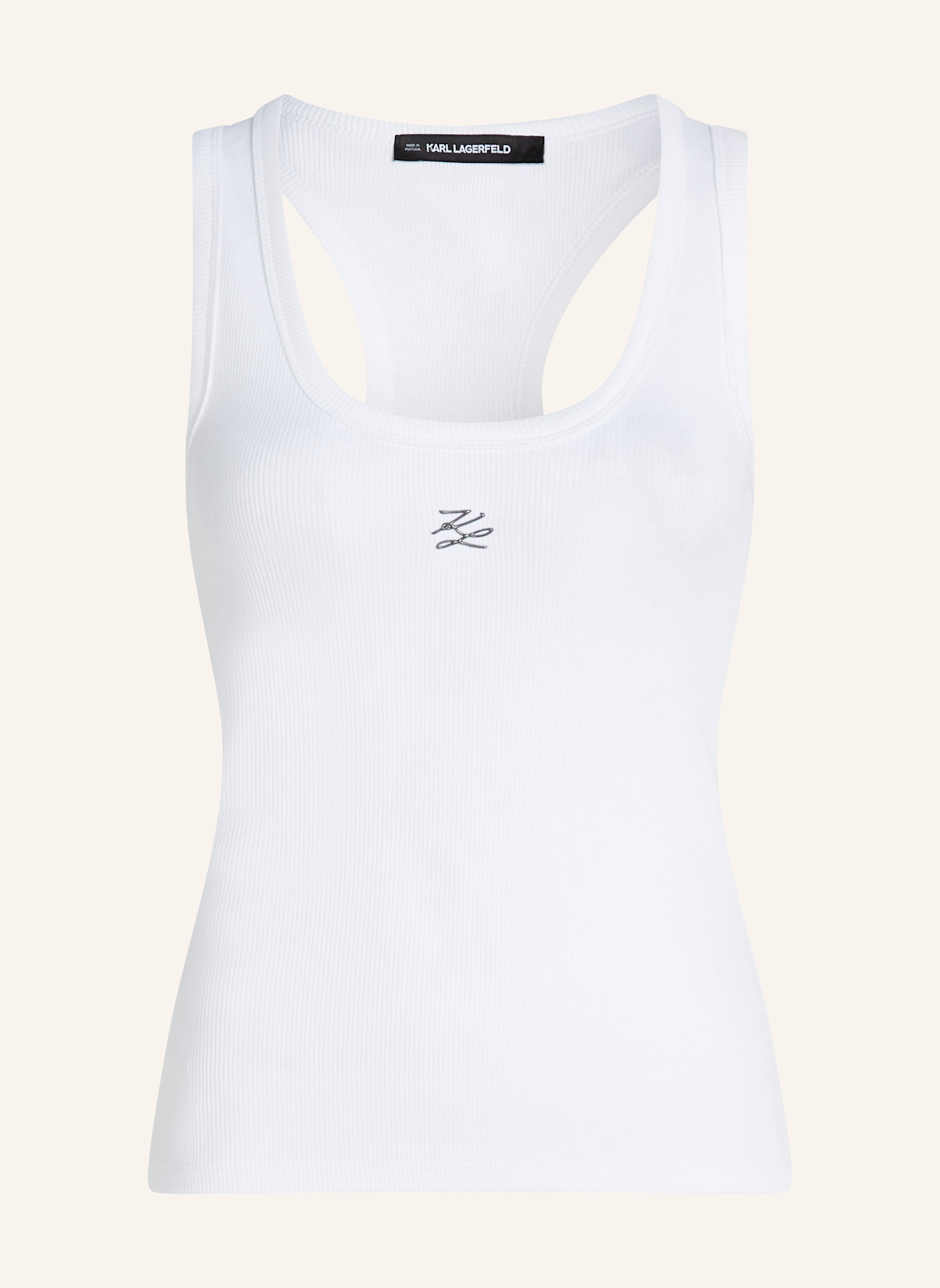 KARL LAGERFELD Unterhemd: WEISS