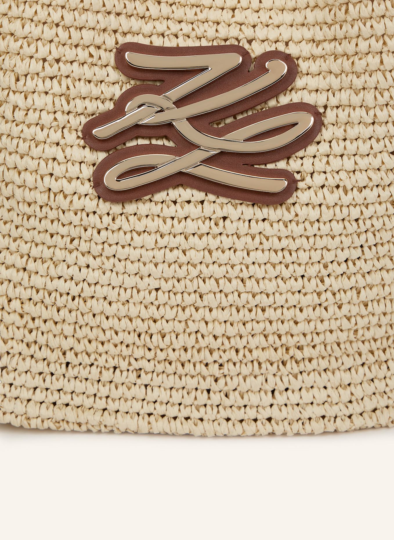 KARL LAGERFELD Strandtasche: BEIGE