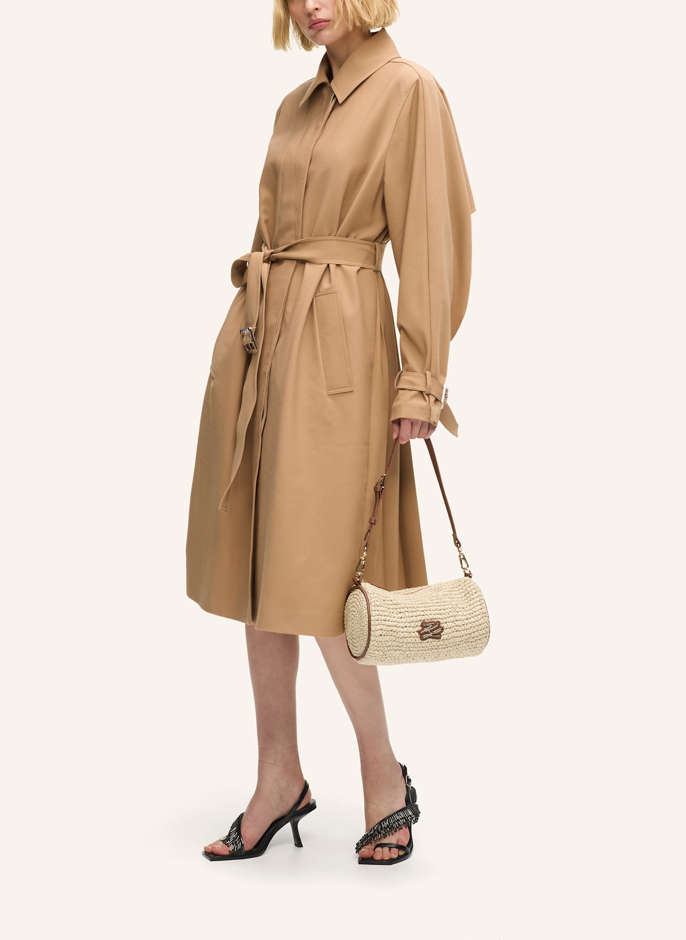 KARL LAGERFELD Strandtasche: BEIGE