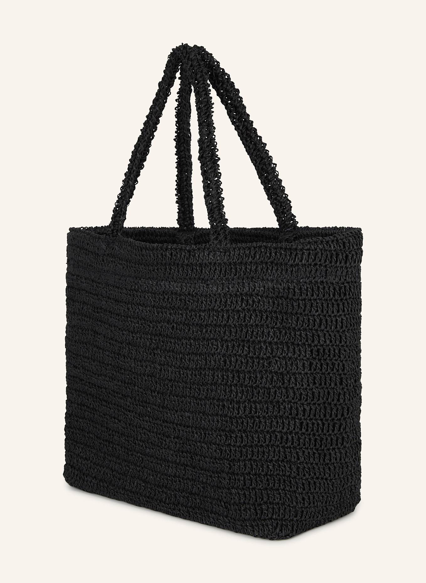 KARL LAGERFELD Strandtasche: SCHWARZ