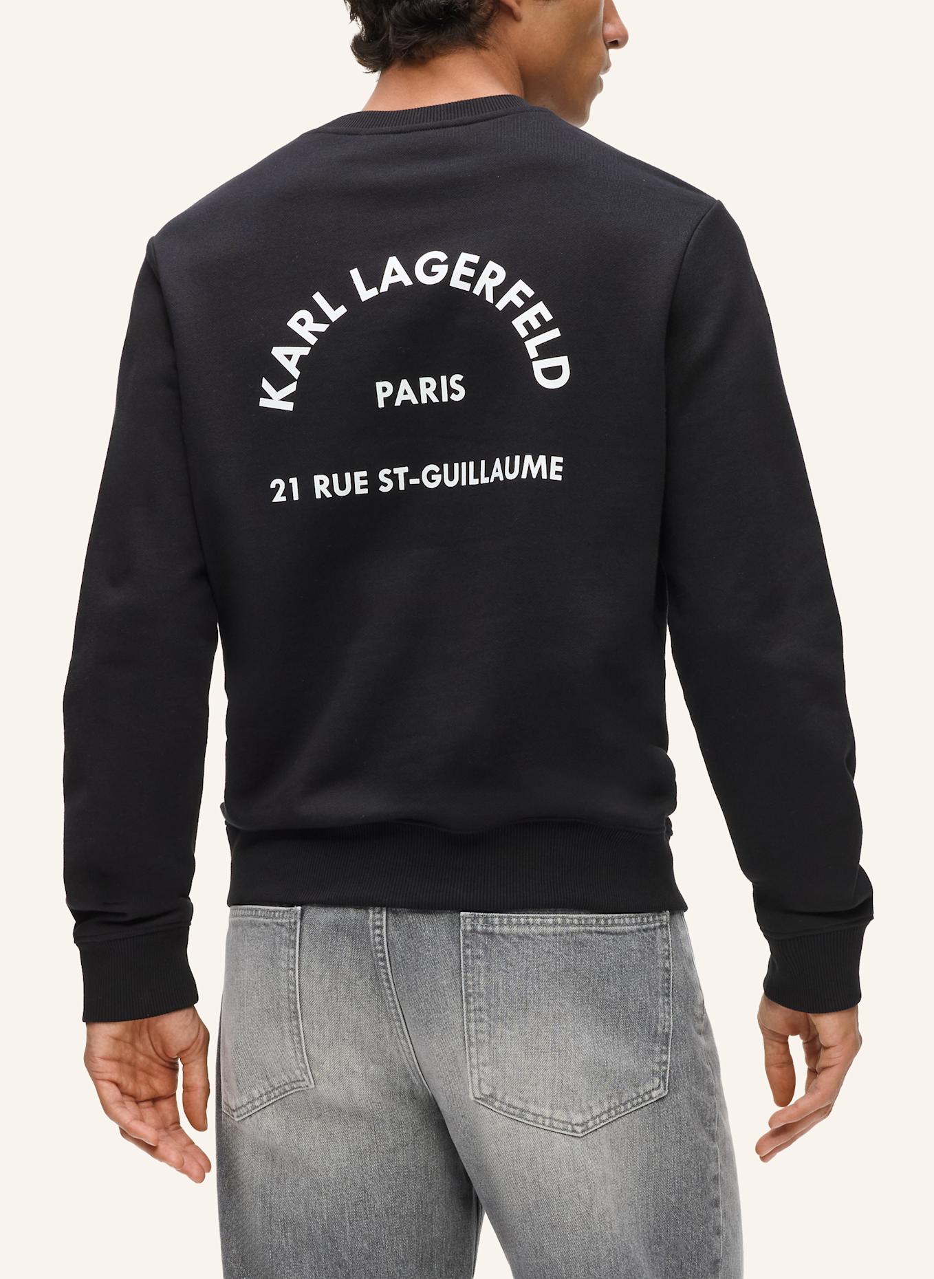 KARL LAGERFELD Sweatshirt: SCHWARZ