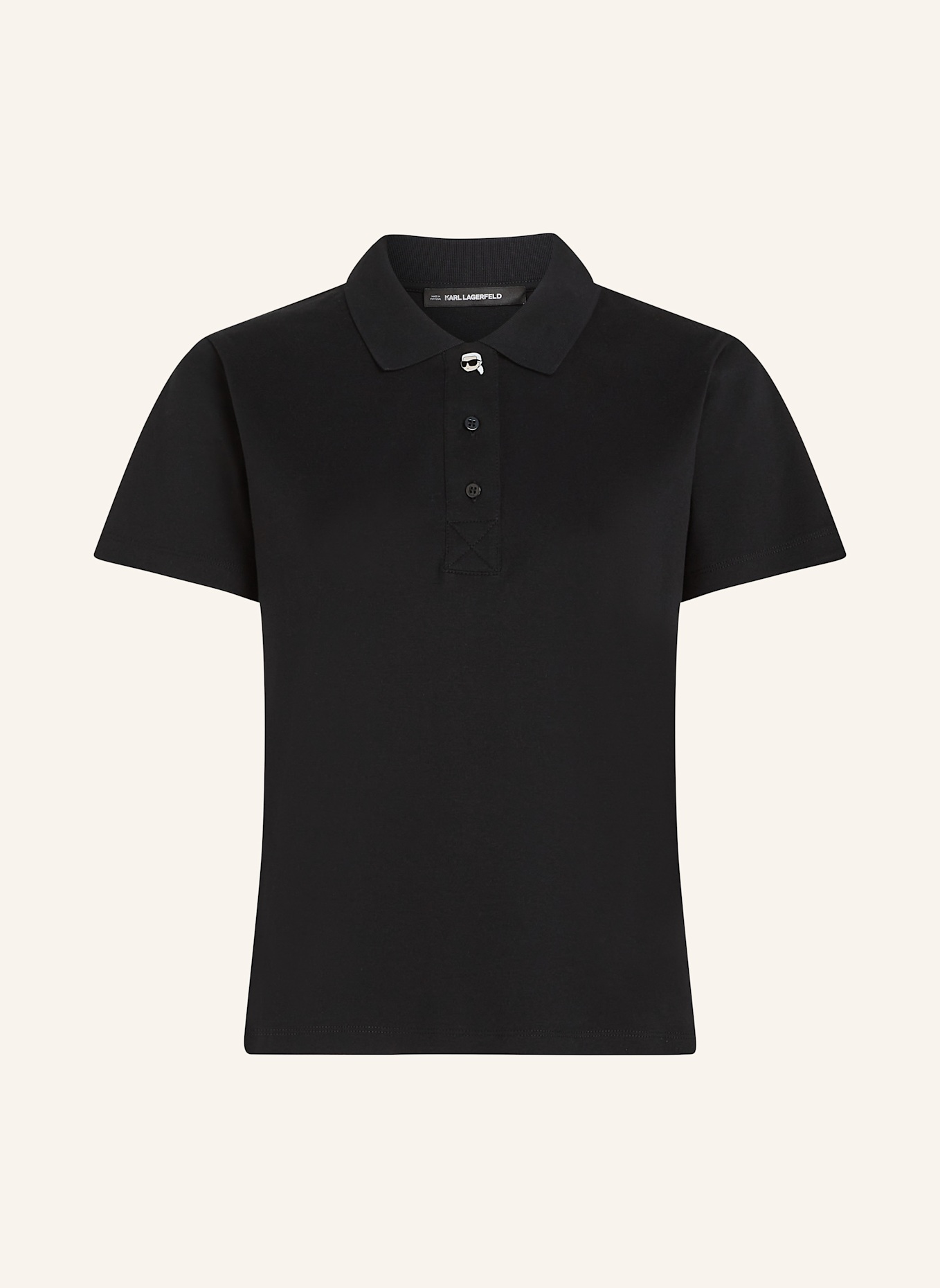 KARL LAGERFELD T-shirt: SCHWARZ