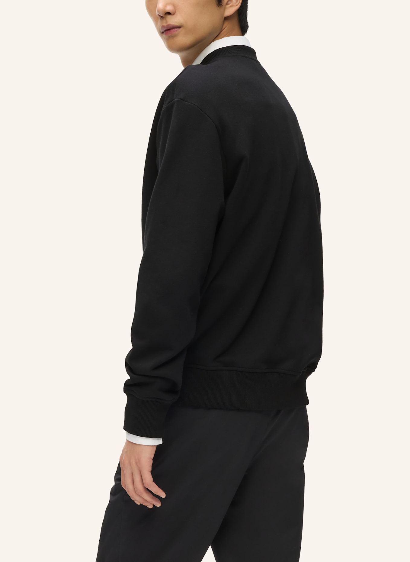 KARL LAGERFELD Sweatshirt: SCHWARZ