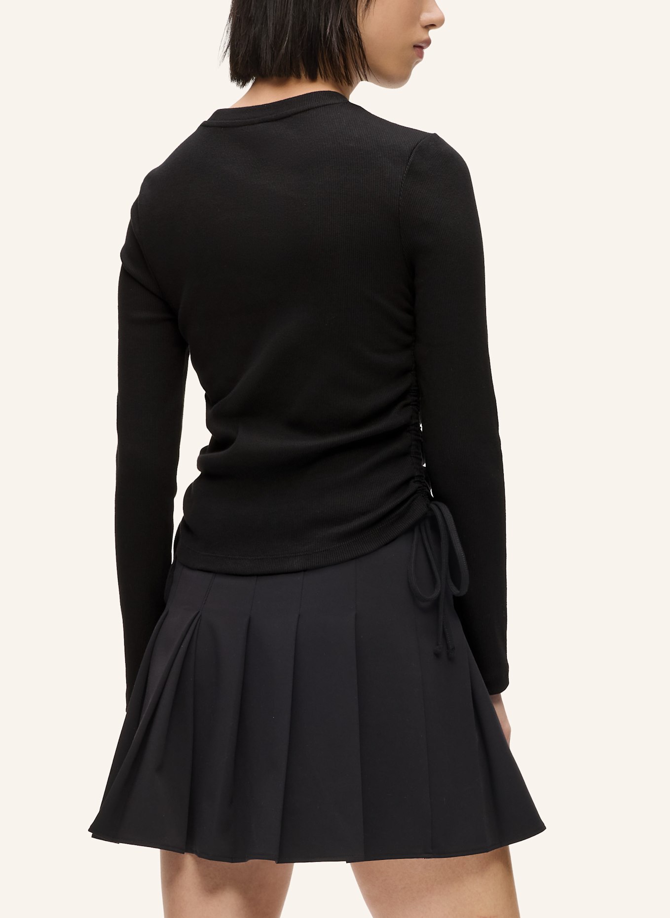 KARL LAGERFELD JEANS Top: SCHWARZ