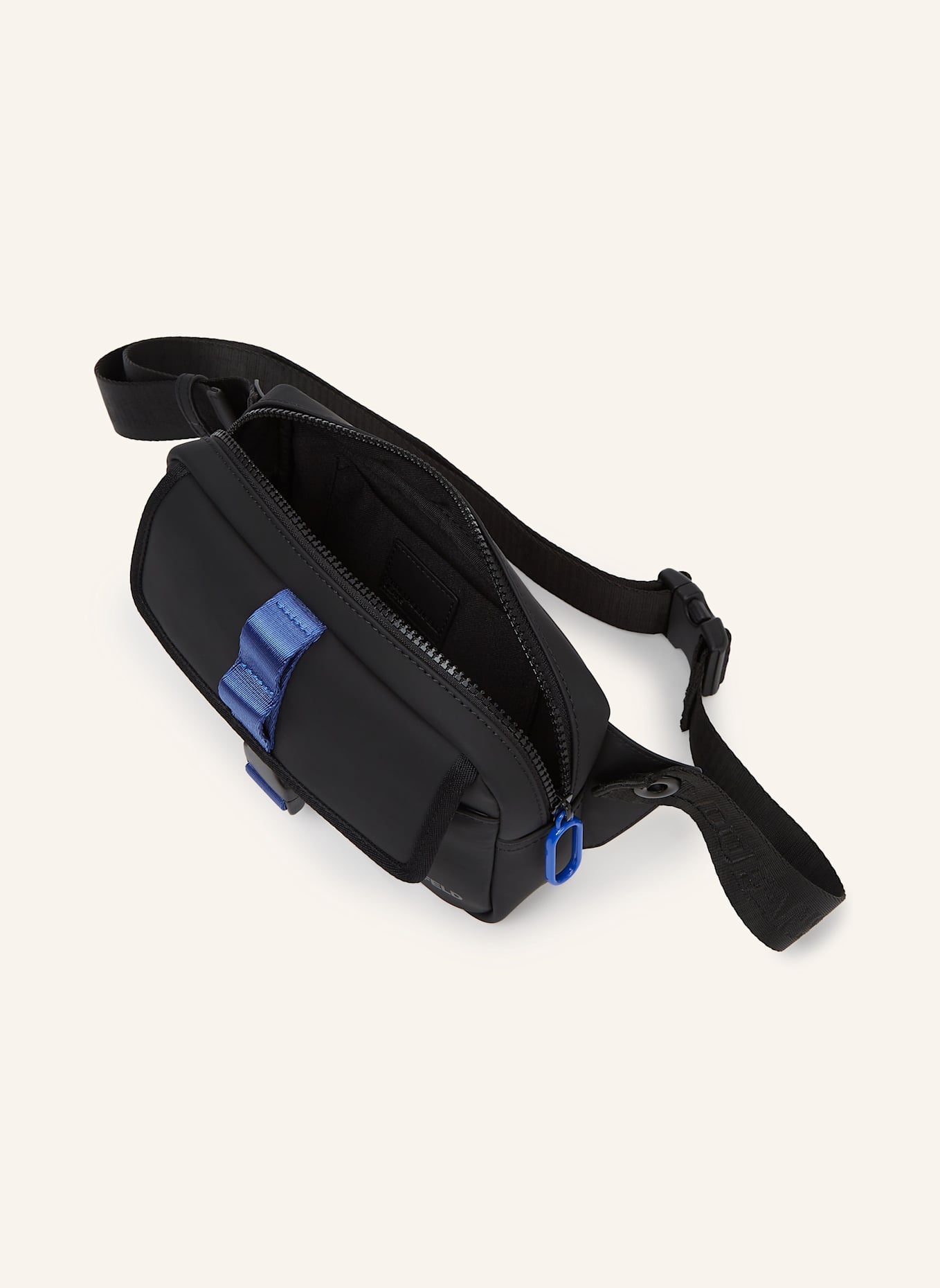 KARL LAGERFELD JEANS Gürteltasche: SCHWARZ