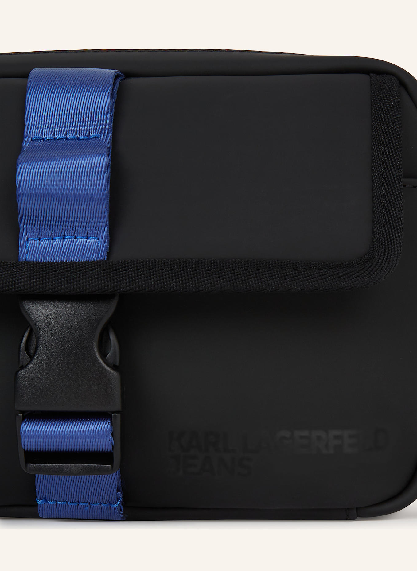 KARL LAGERFELD JEANS Gürteltasche: SCHWARZ