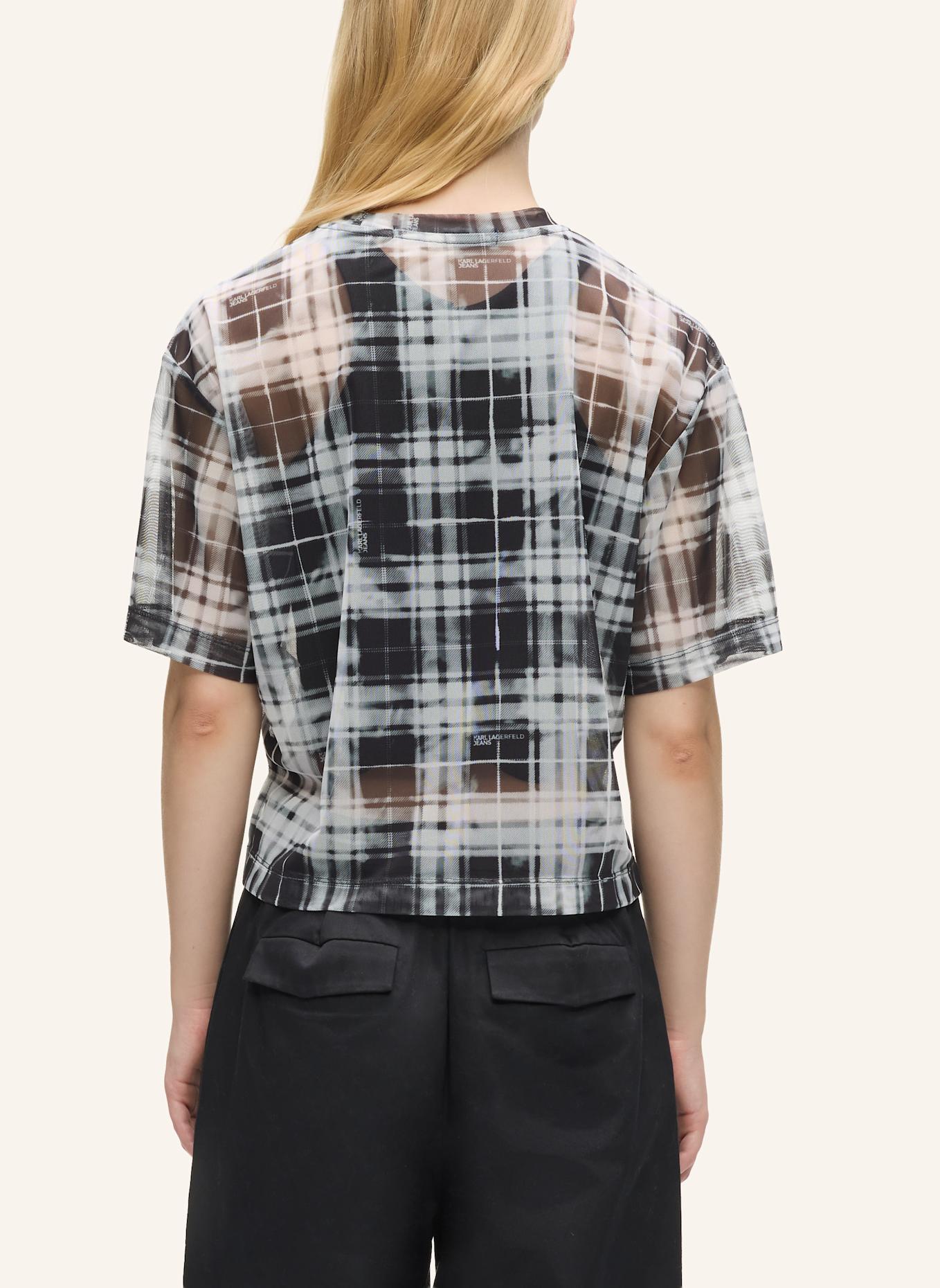 KARL LAGERFELD JEANS Top: SCHWARZ