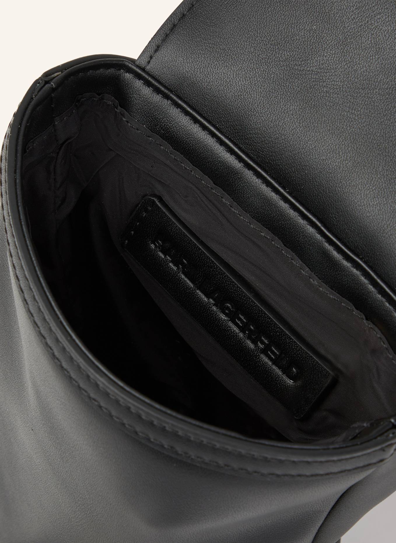 KARL LAGERFELD Umhängetasche: SCHWARZ