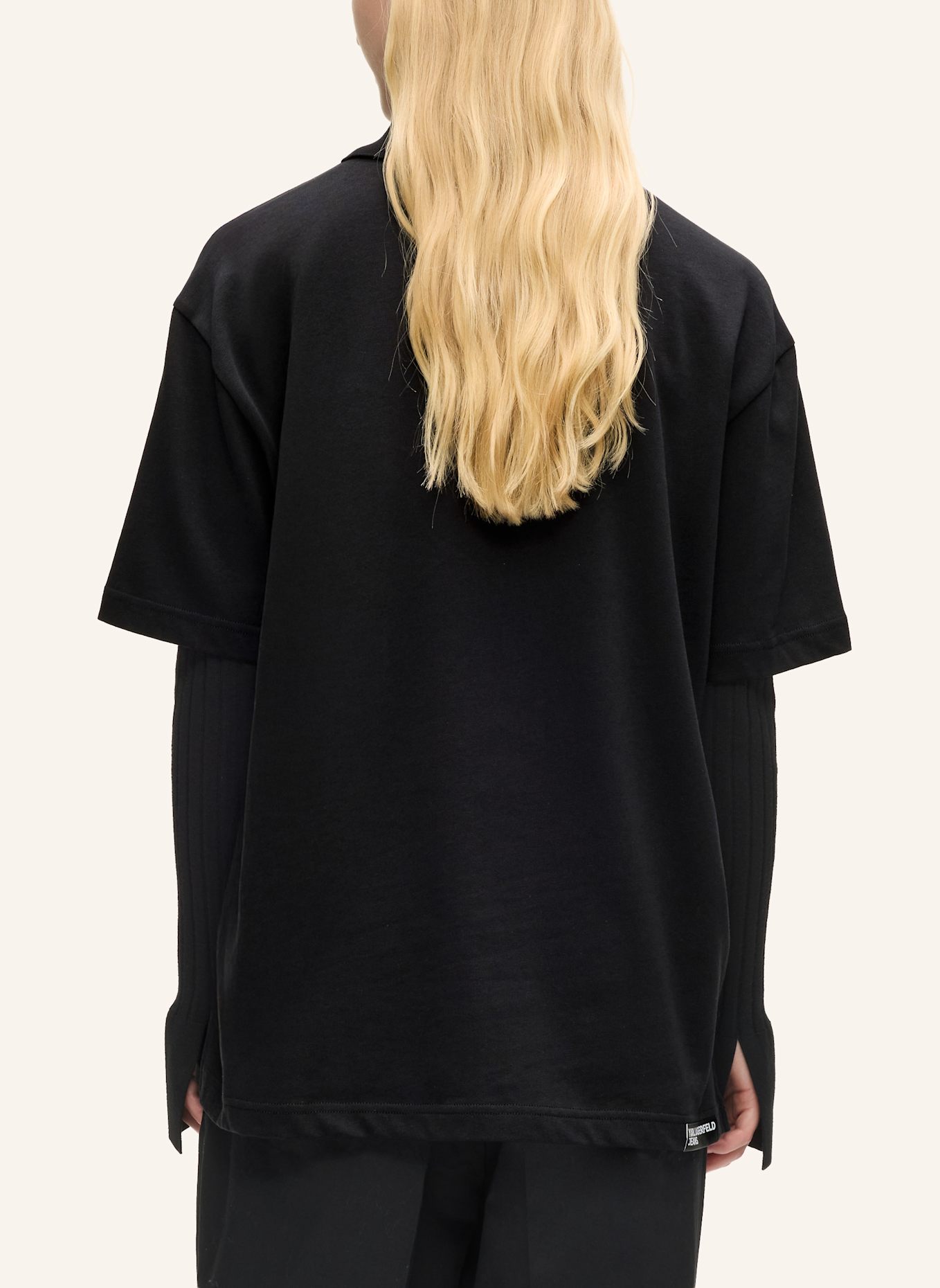 KARL LAGERFELD JEANS T-shirt: SCHWARZ