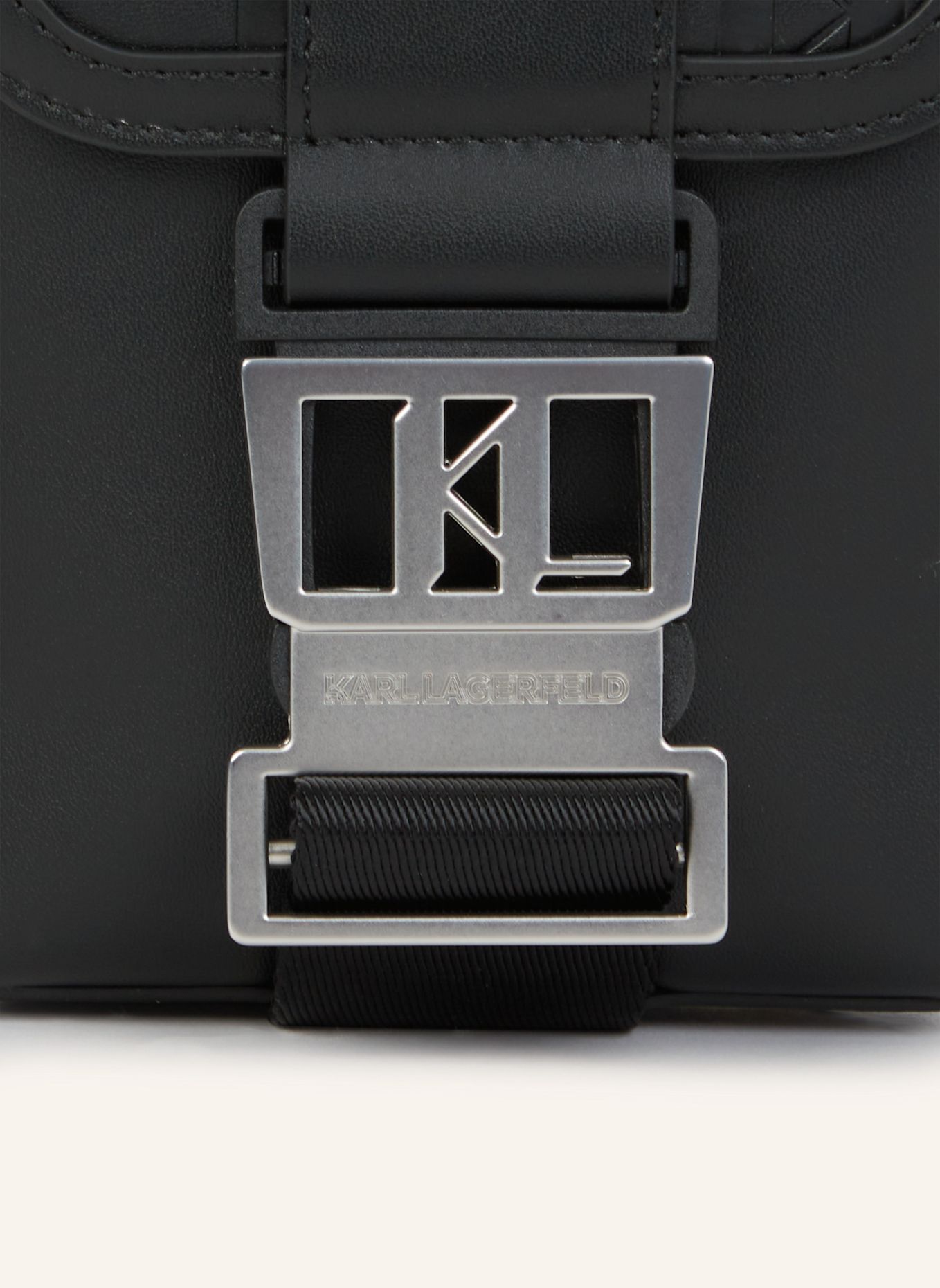 KARL LAGERFELD Umhängetasche: SCHWARZ