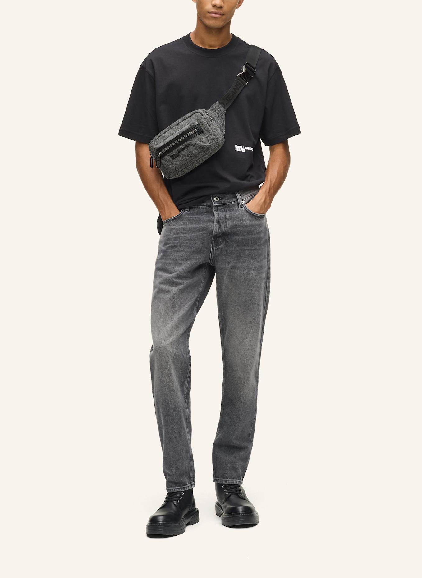 KARL LAGERFELD JEANS Gürteltasche: SCHWARZ