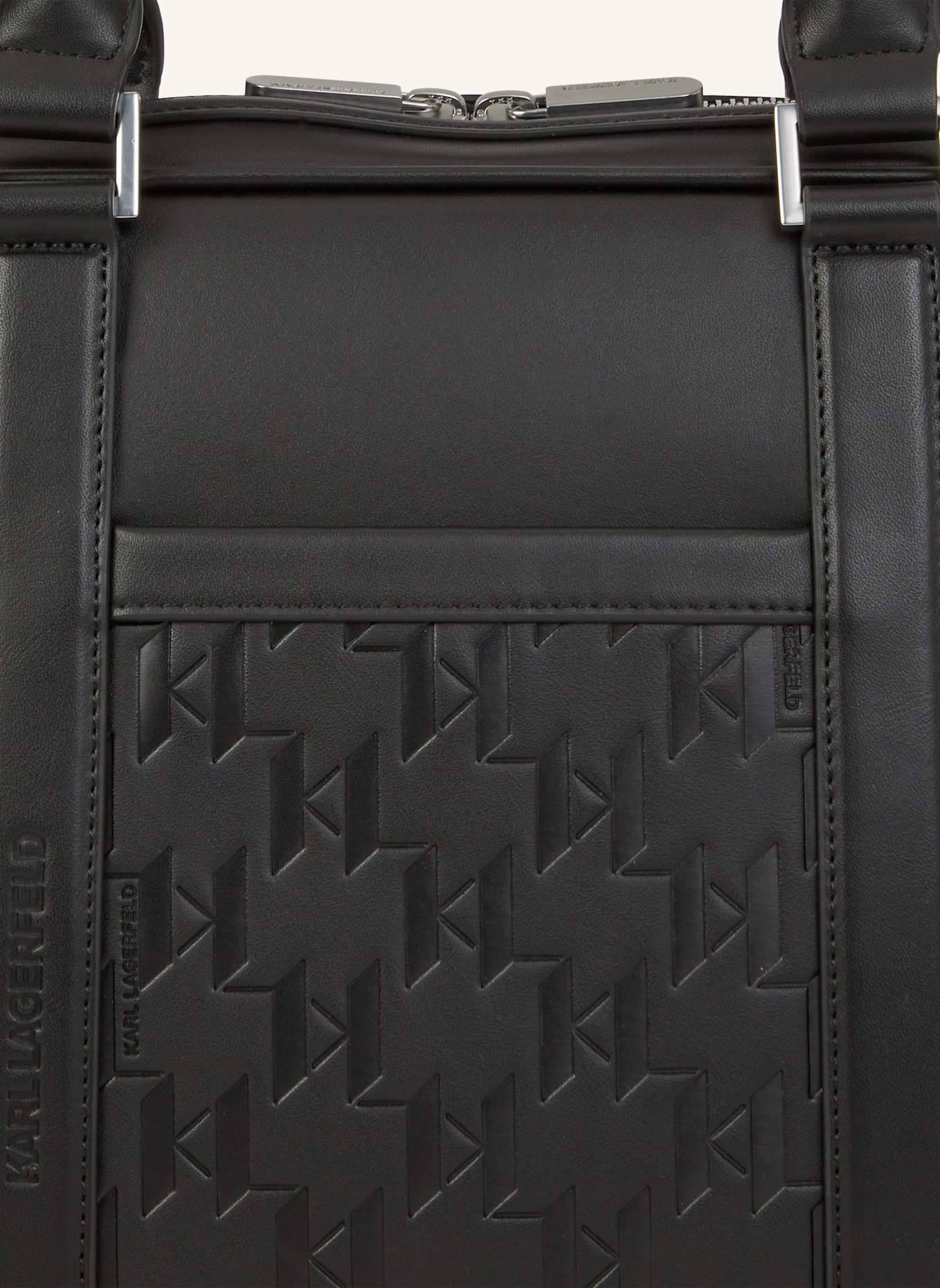 KARL LAGERFELD Umhängetasche: SCHWARZ