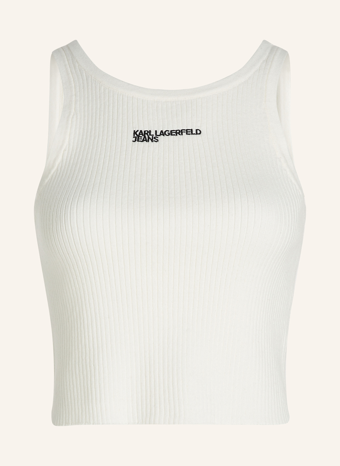 KARL LAGERFELD JEANS Top: BEIGE