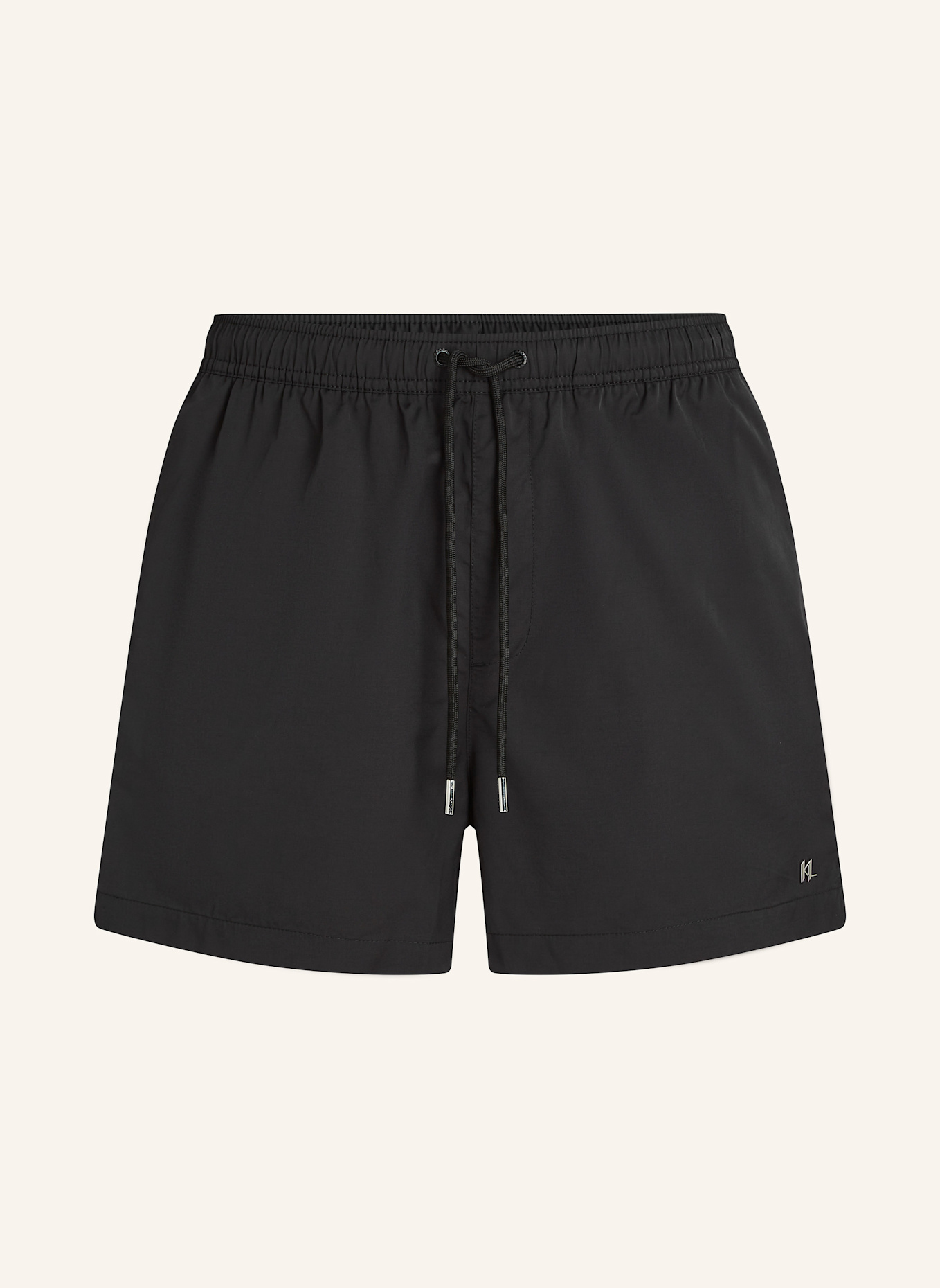 KARL LAGERFELD Bikini-Hose: SCHWARZ