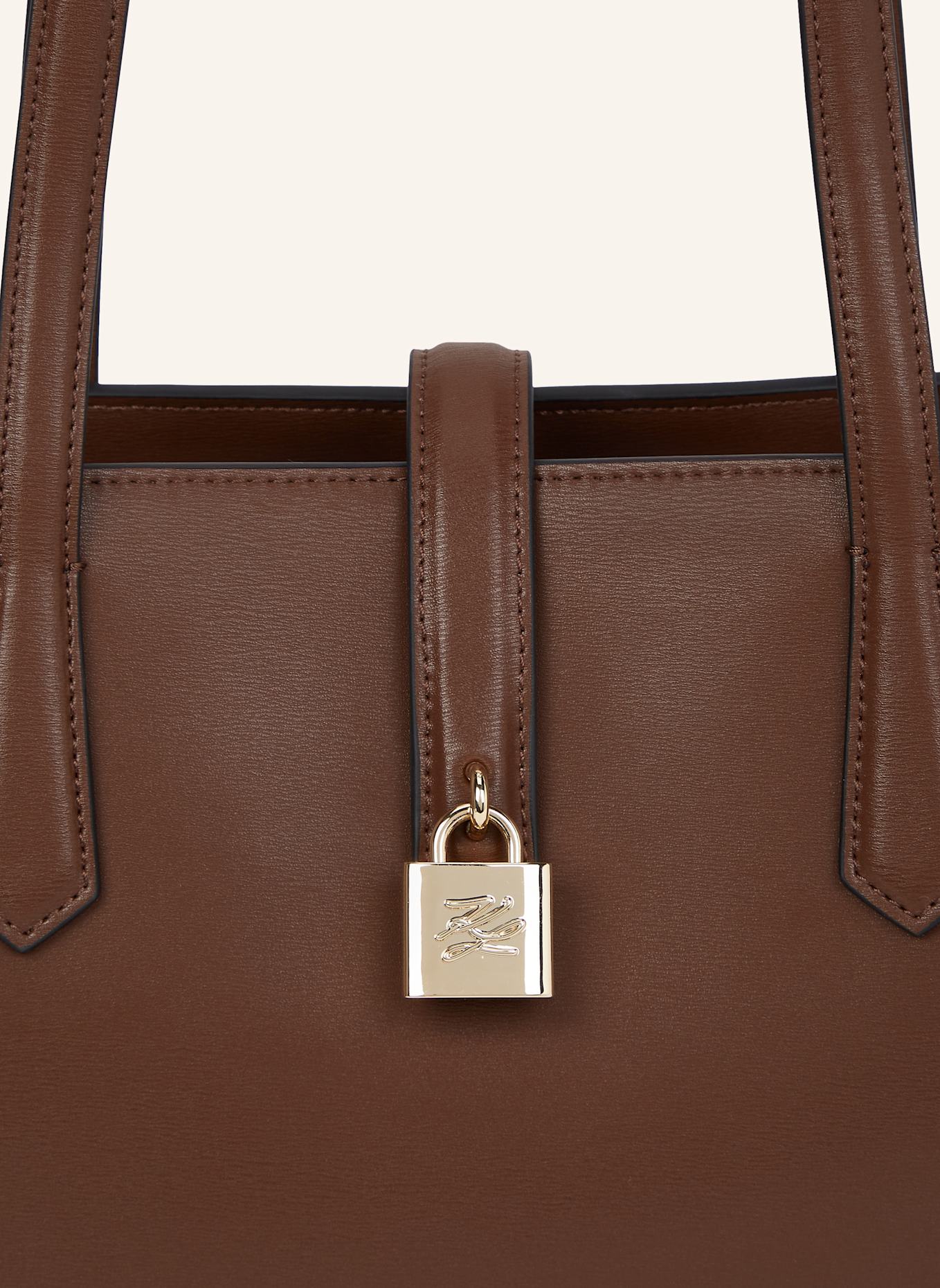 KARL LAGERFELD Handtasche: BRAUN