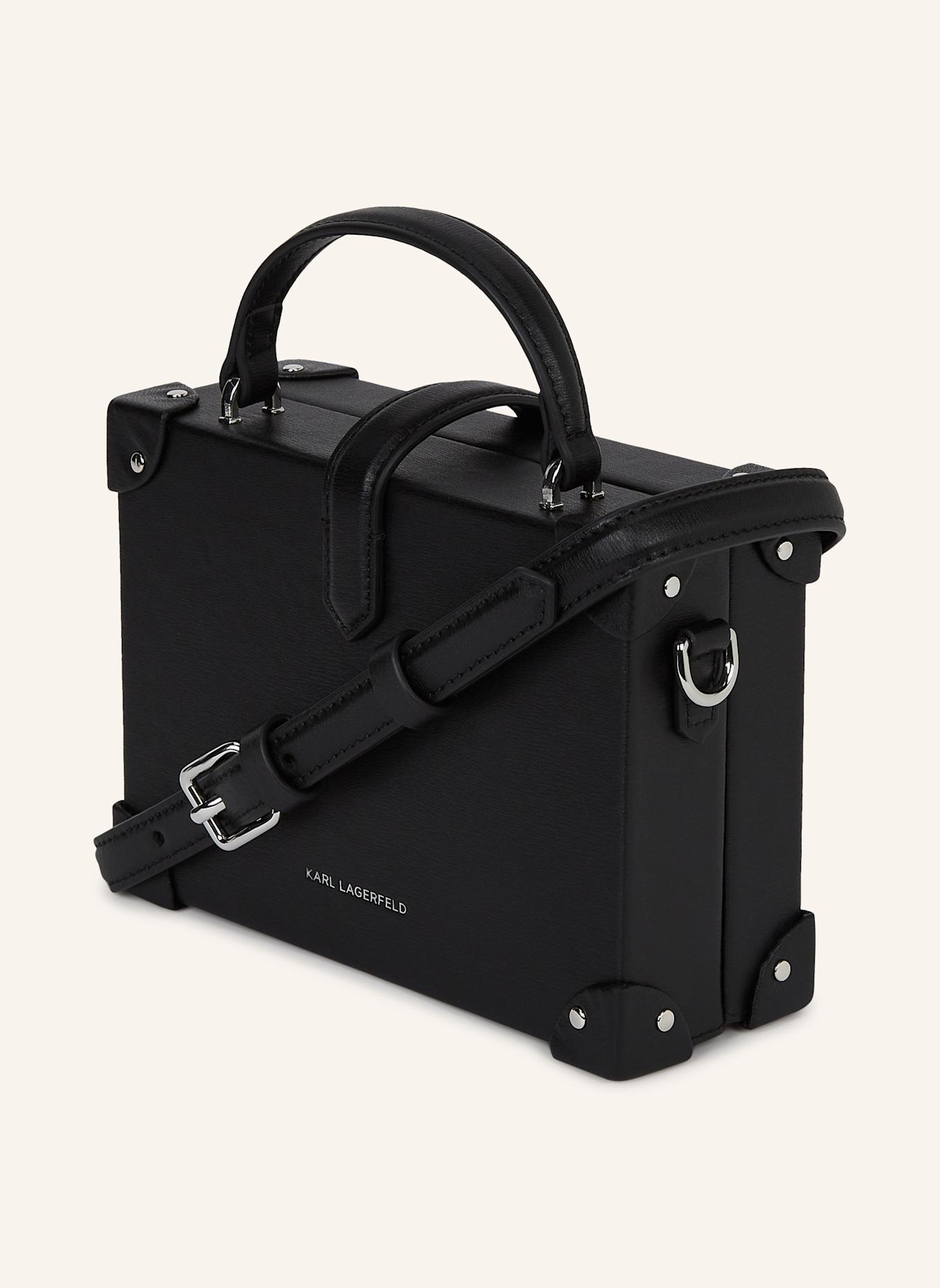 KARL LAGERFELD Umhängetasche: SCHWARZ