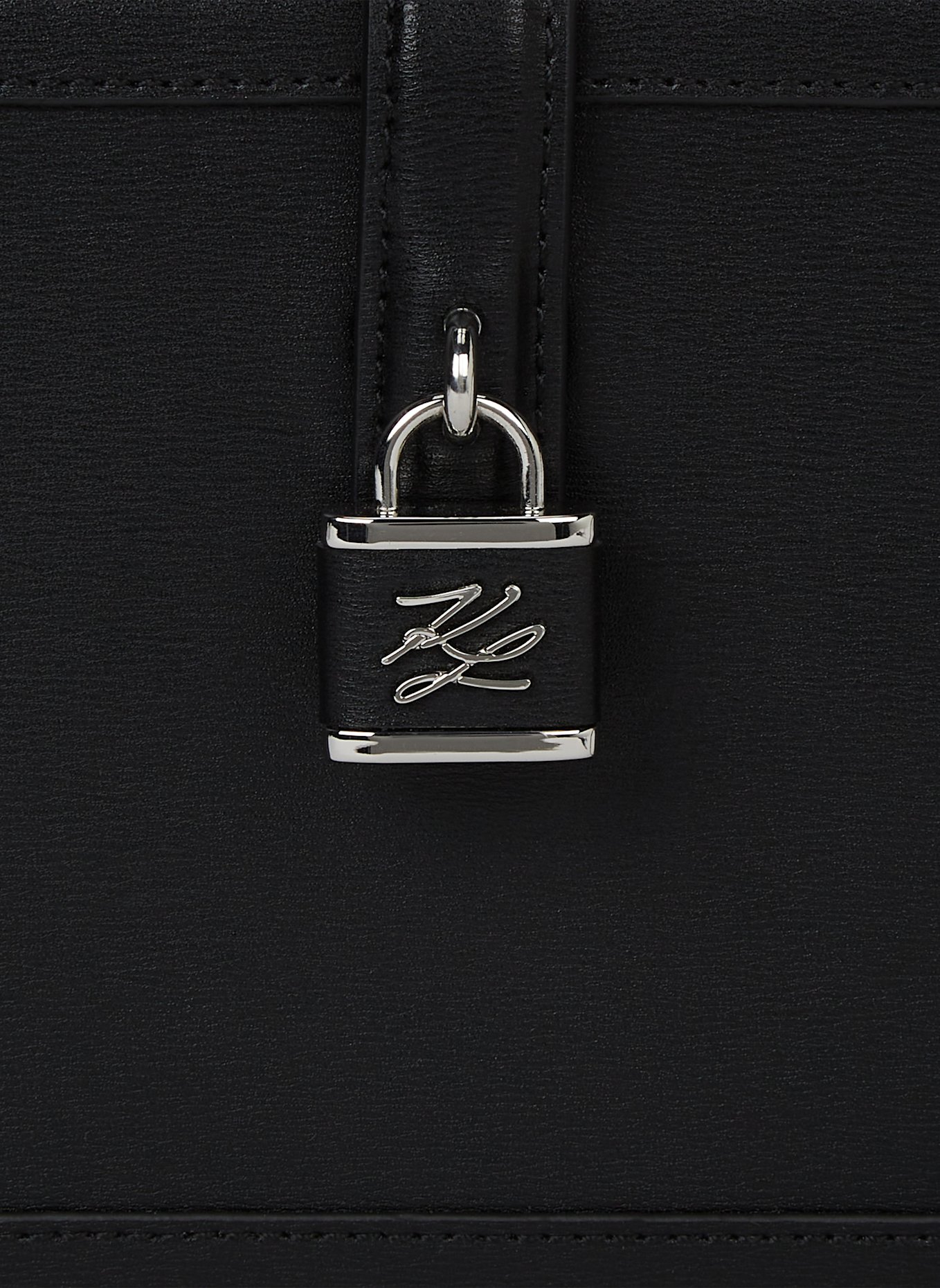 KARL LAGERFELD Umhängetasche: SCHWARZ