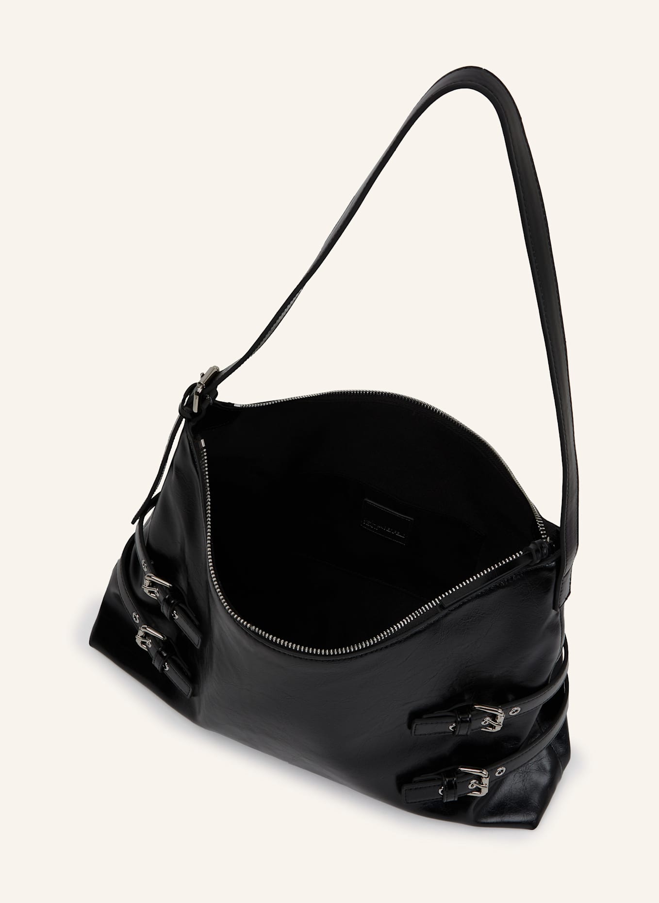 KARL LAGERFELD JEANS Schultertasche: SCHWARZ