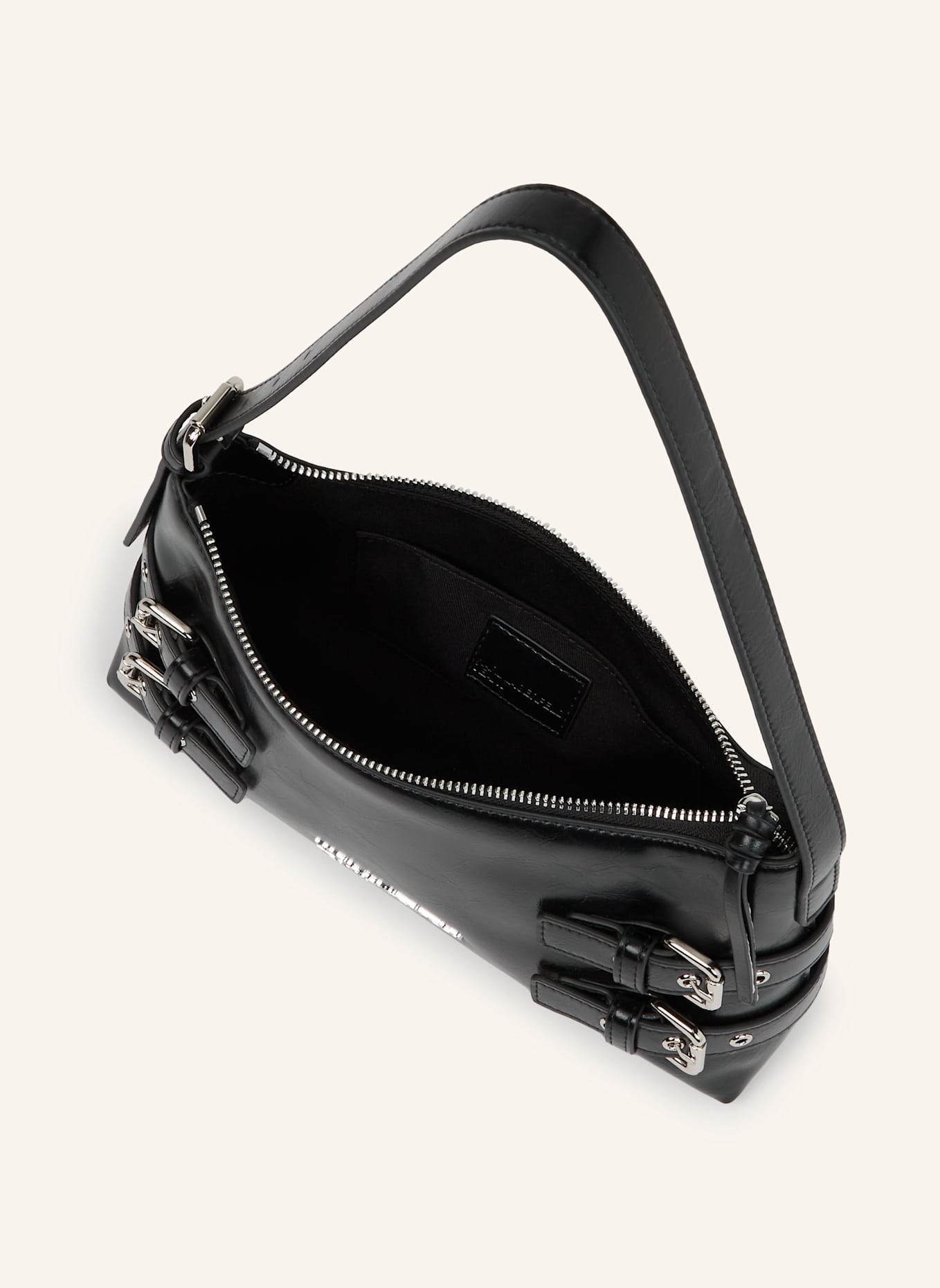 KARL LAGERFELD JEANS Schultertasche: SCHWARZ