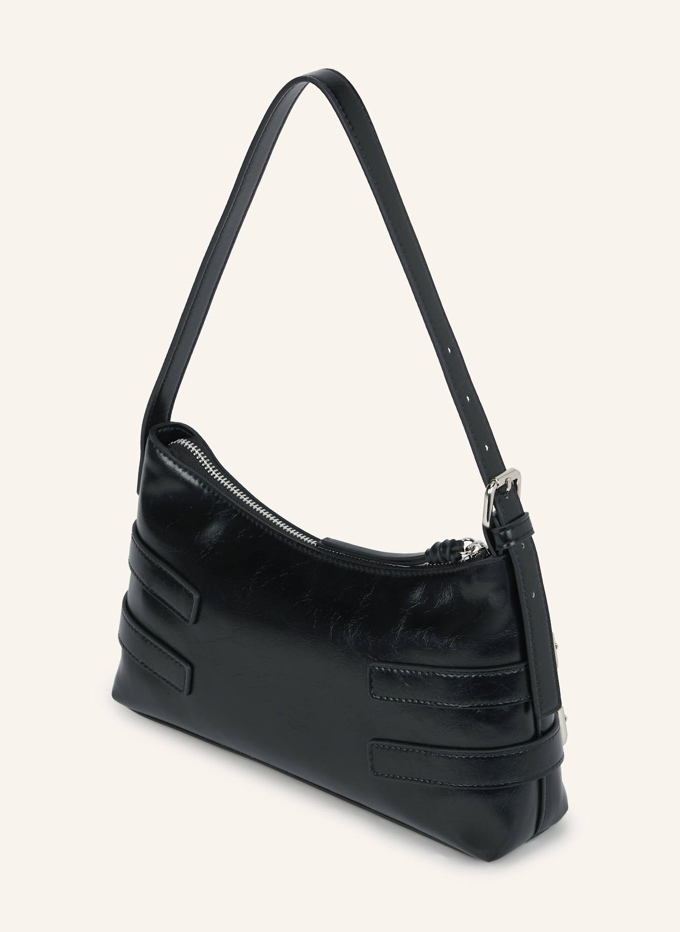 KARL LAGERFELD JEANS Schultertasche: SCHWARZ