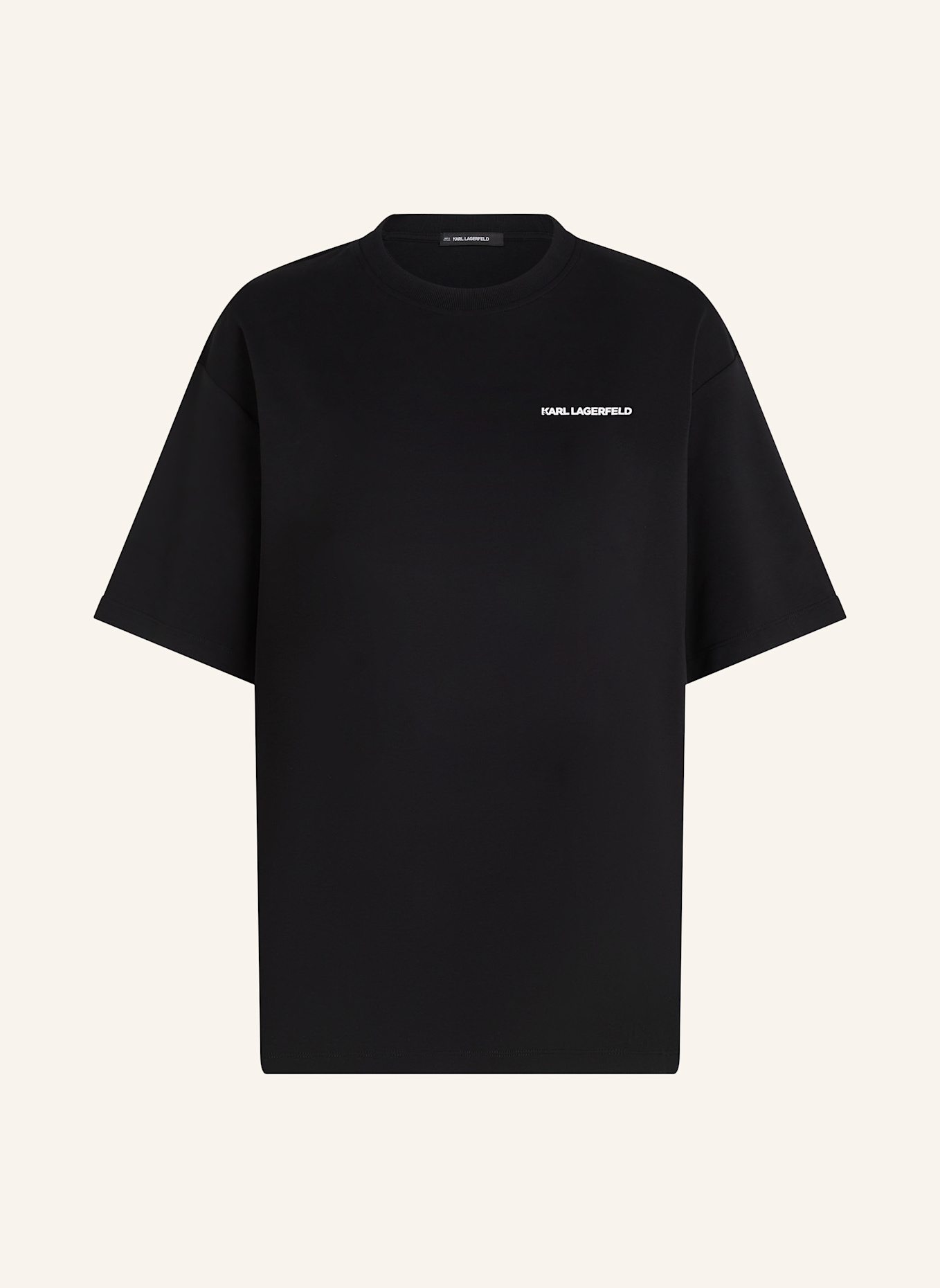 KARL LAGERFELD T-shirt: SCHWARZ