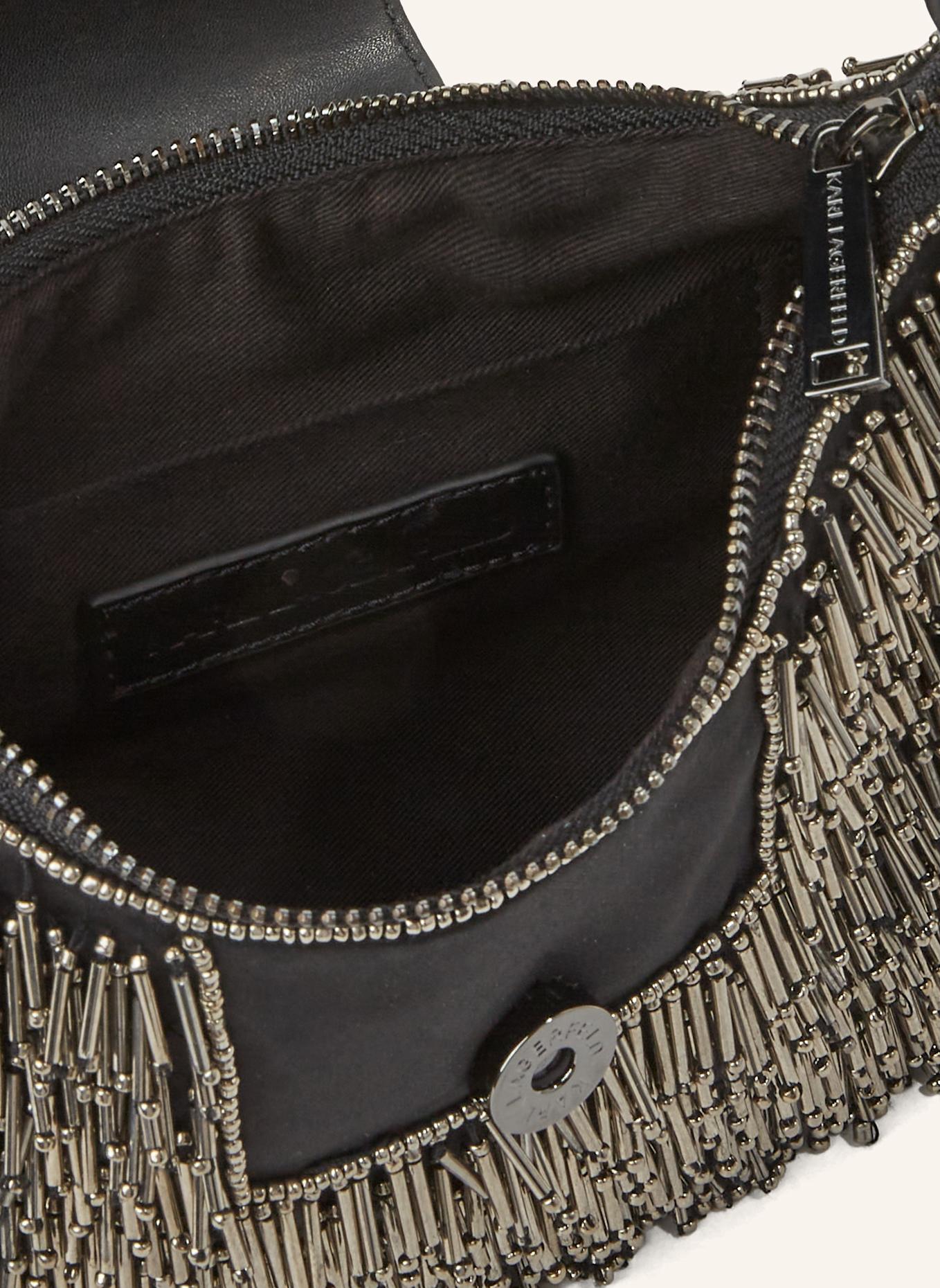 KARL LAGERFELD Schultertasche: SCHWARZ