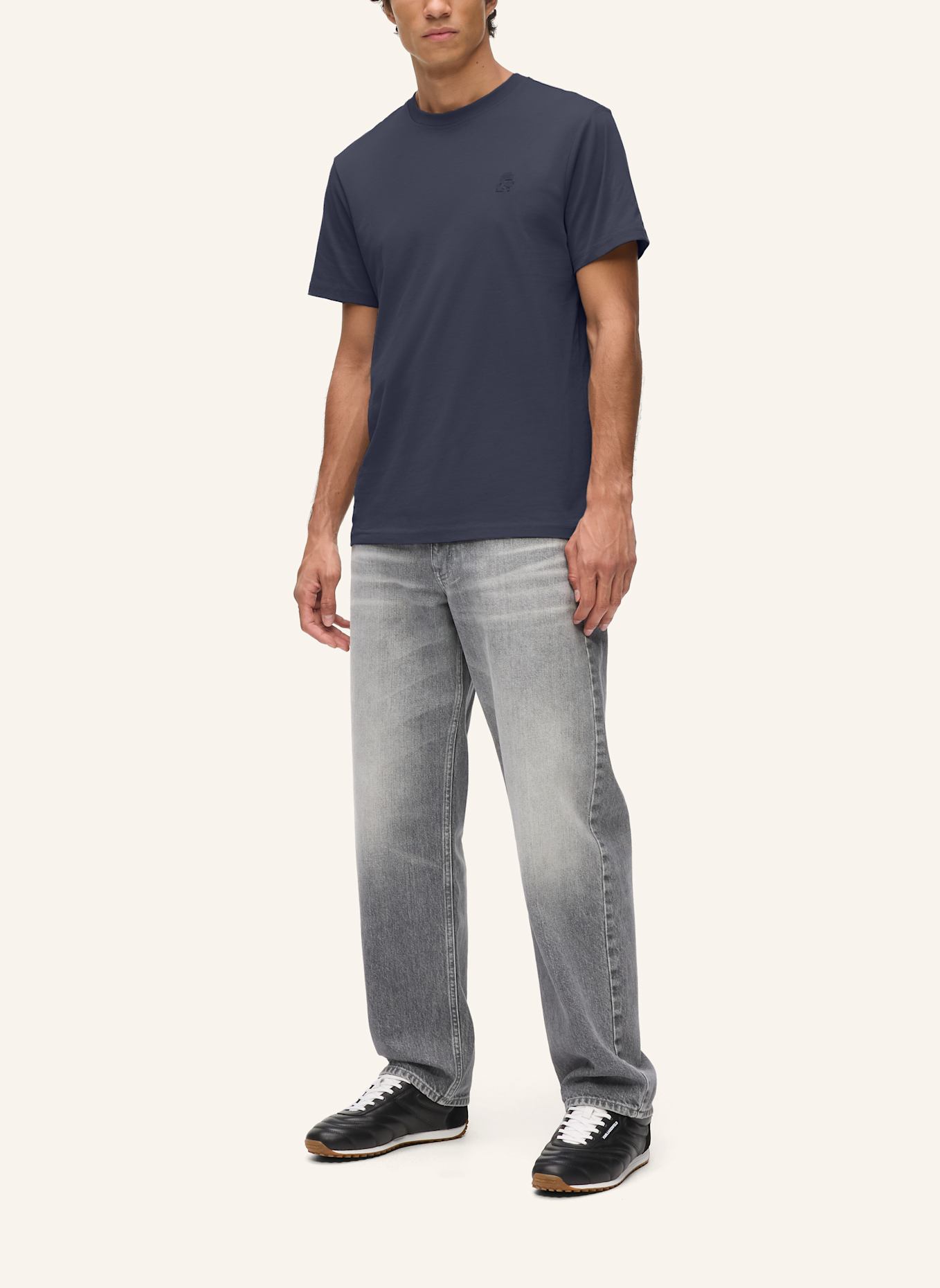 KARL LAGERFELD T-shirt: DUNKELBLAU