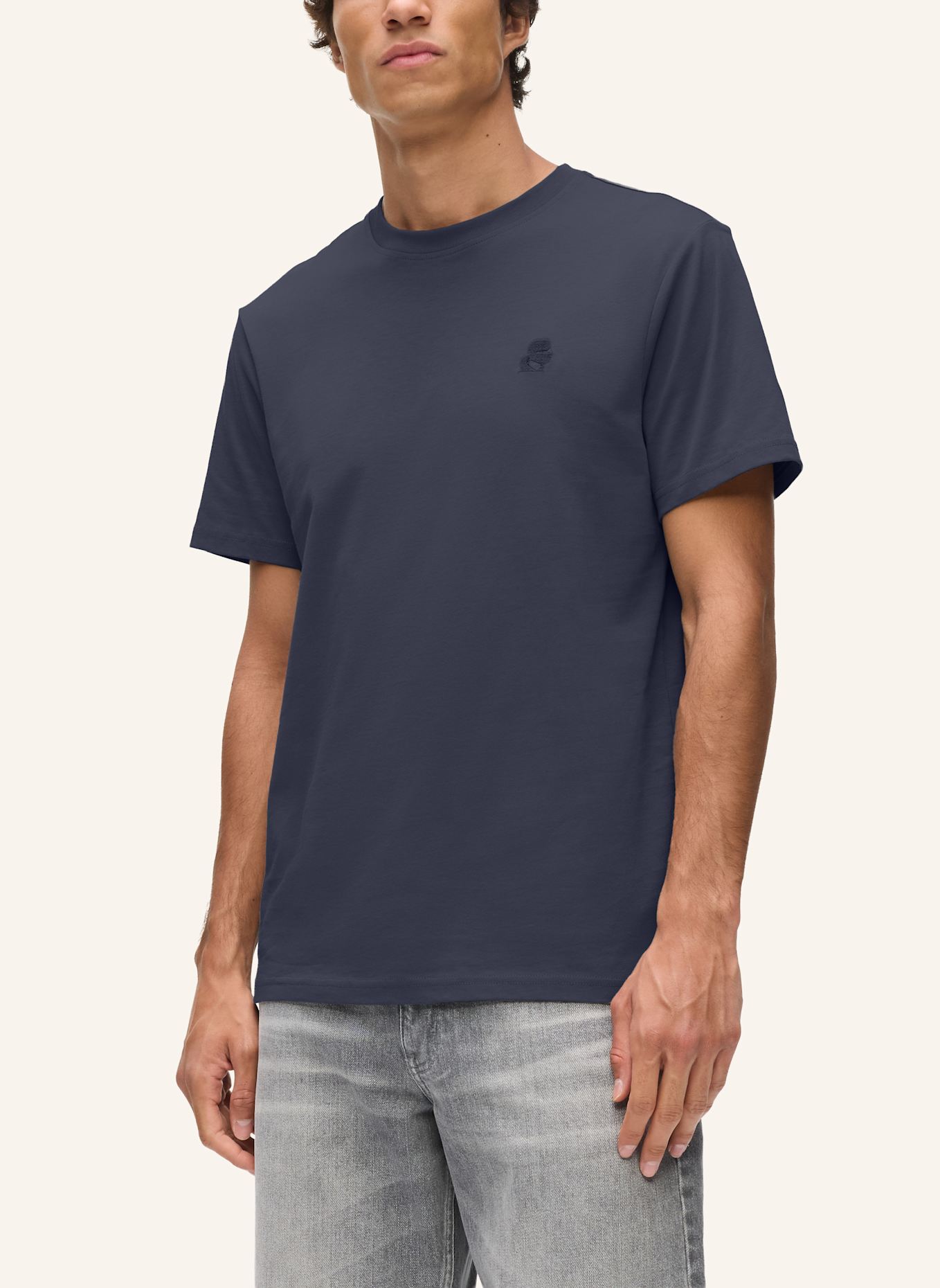 KARL LAGERFELD T-shirt: DUNKELBLAU