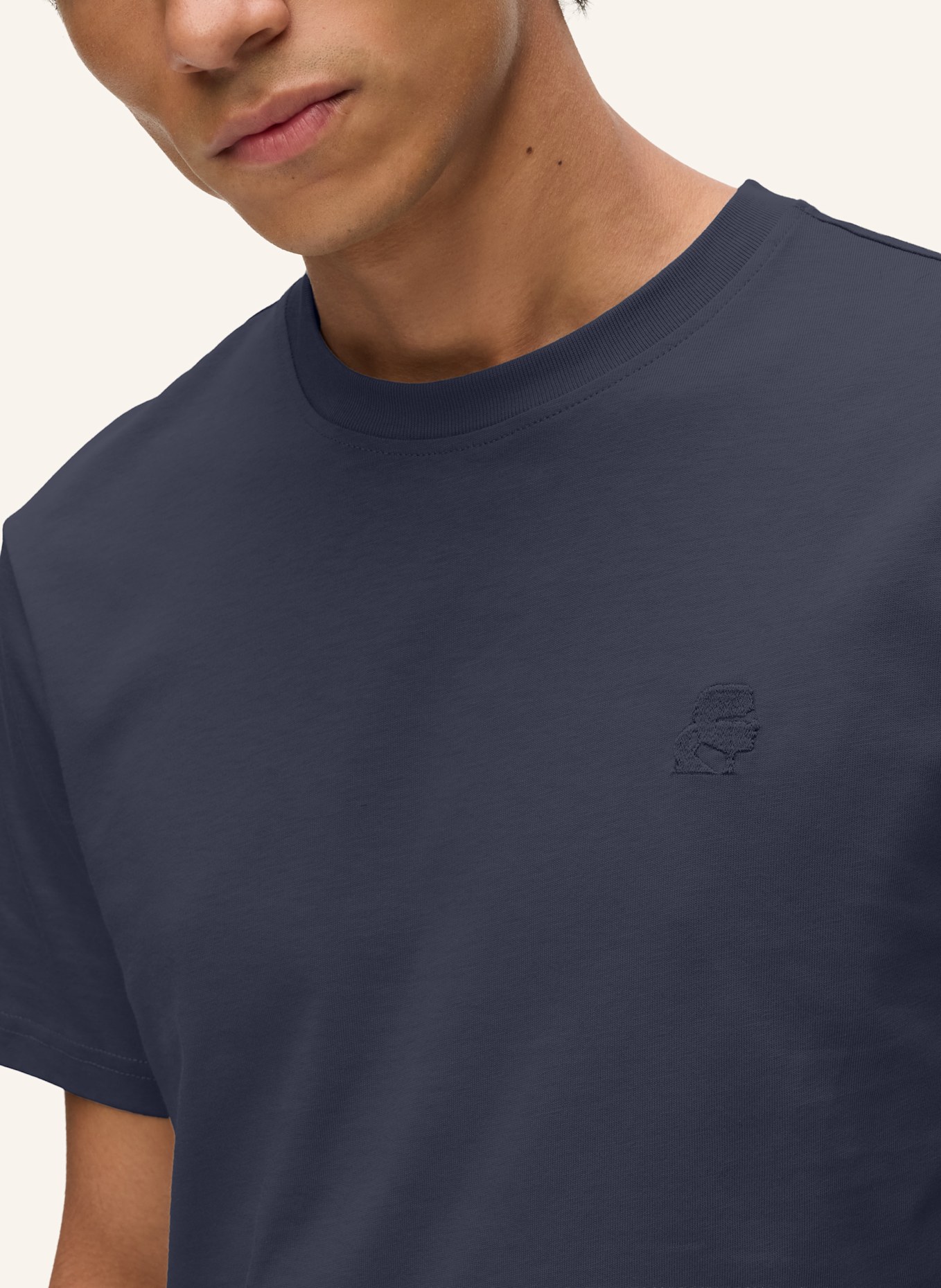 KARL LAGERFELD T-shirt: DUNKELBLAU