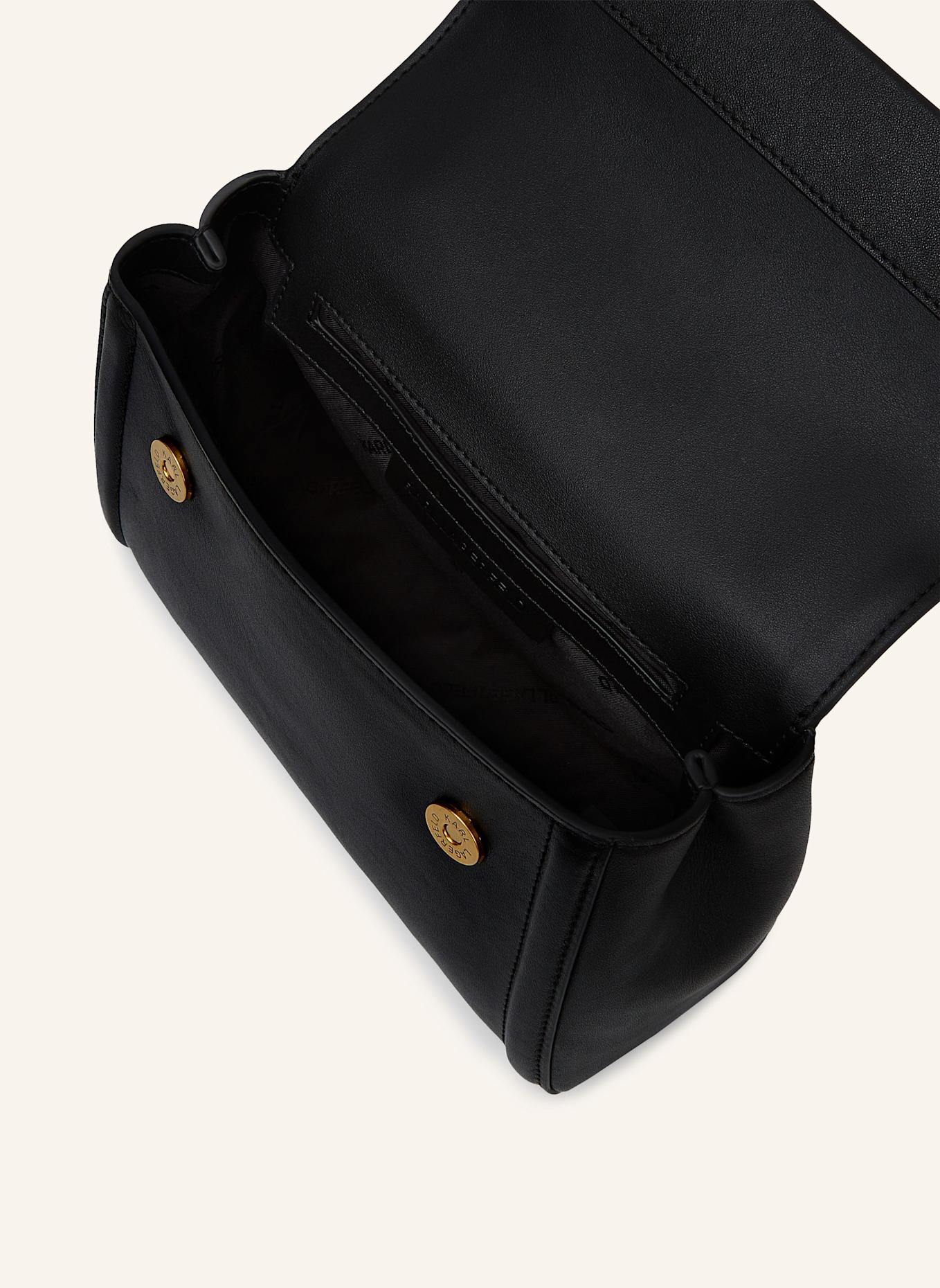 KARL LAGERFELD Tasche: SCHWARZ/ GOLD